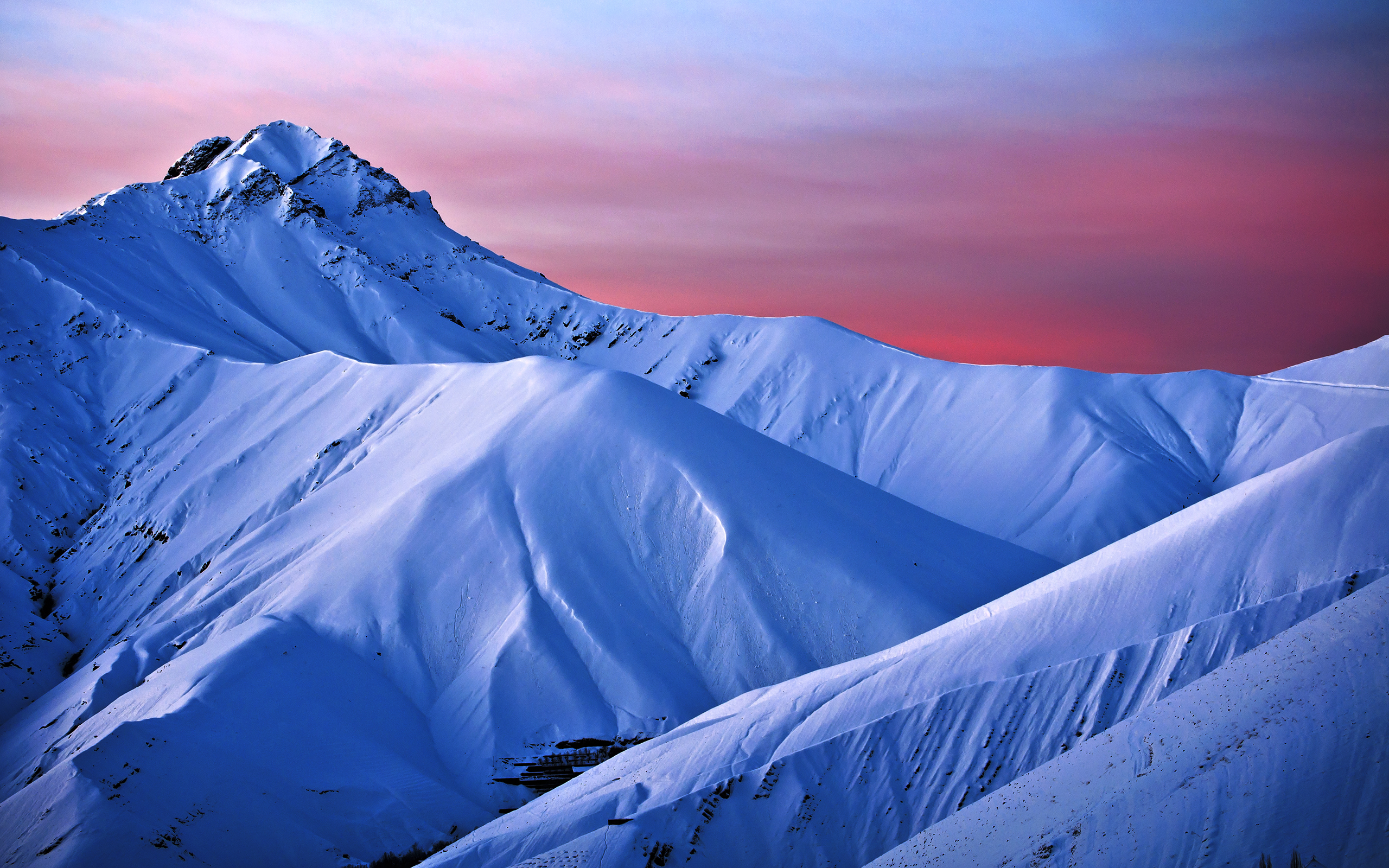 Snow Mountain Wall Paper Wallpapers