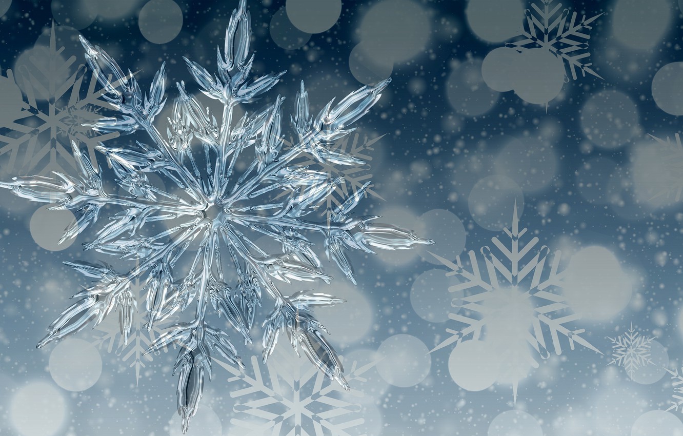 Snowflake Desktop Background