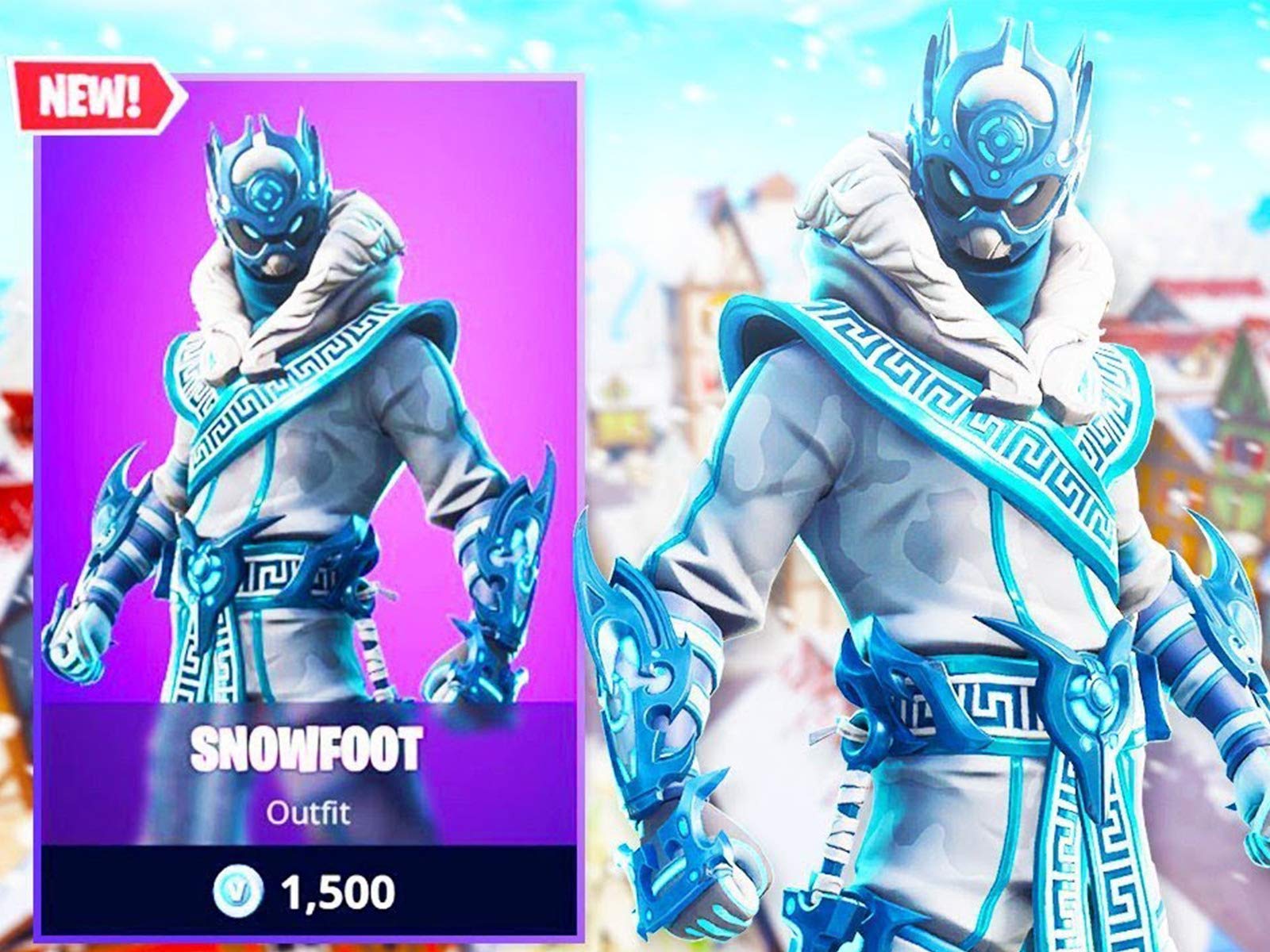 Snowfoot Fortnite Wallpapers