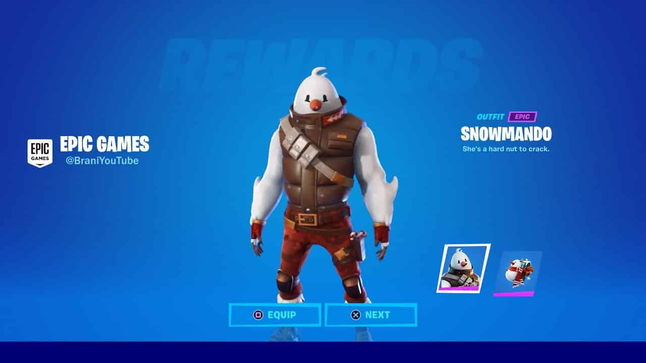 Snowmando Fortnite Wallpapers