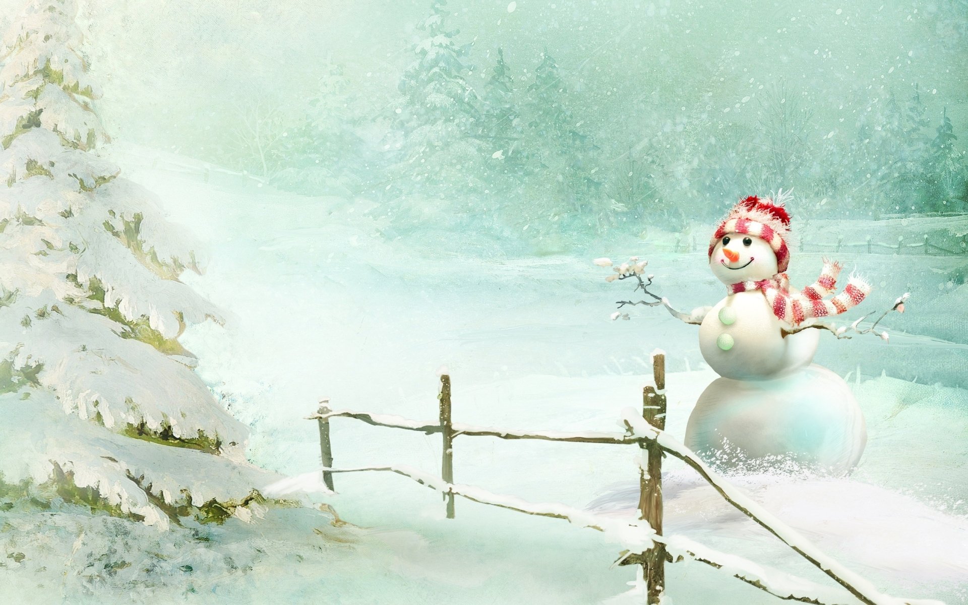 Snowmen Desktop Wallpapers