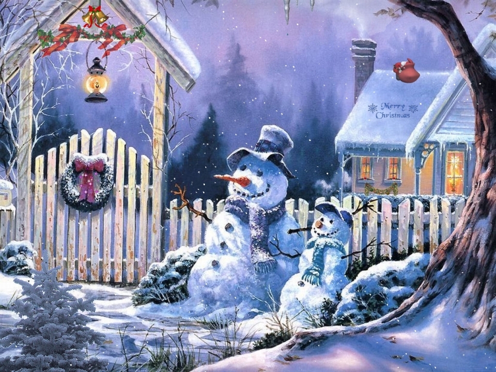 Snowmen Desktop Wallpapers