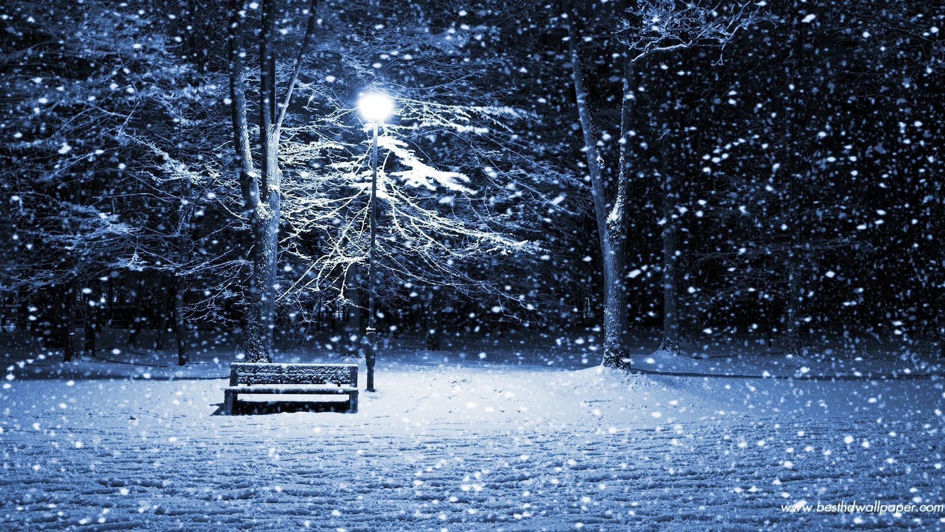 Snowy Christmas Backgrounds