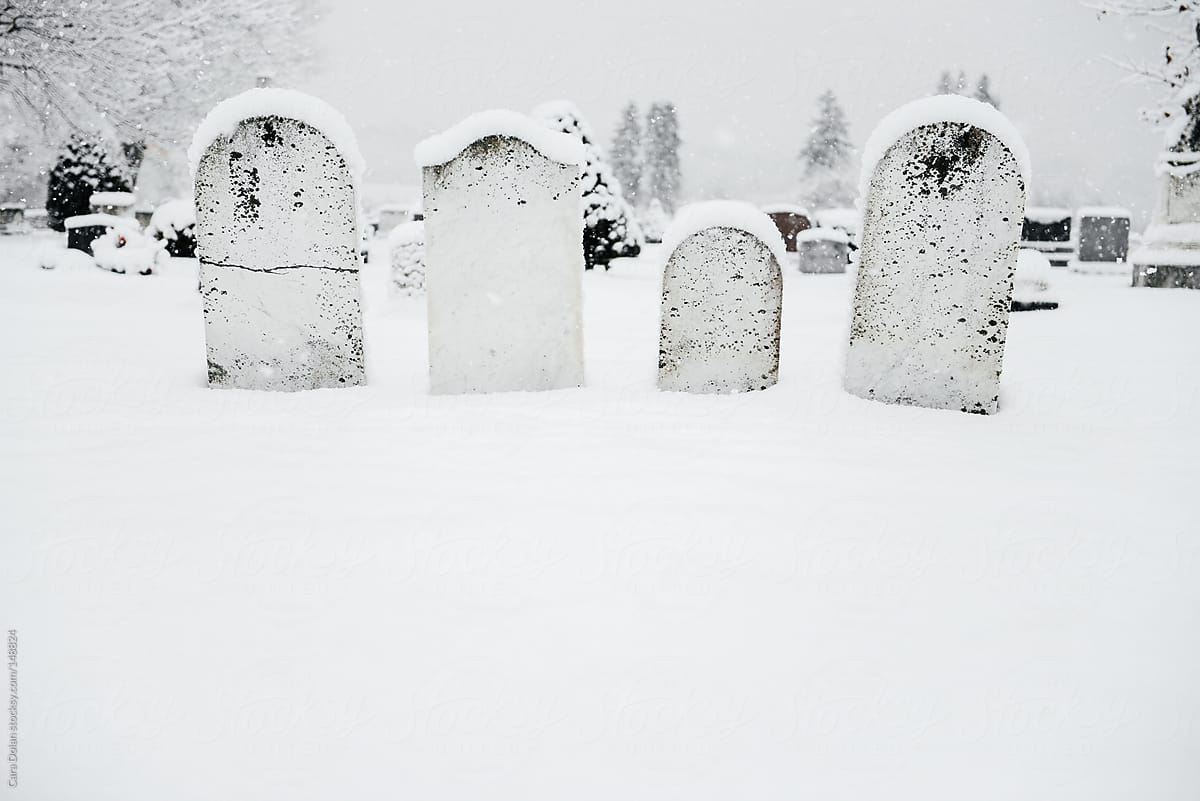 Snowy Graveyard Wallpapers