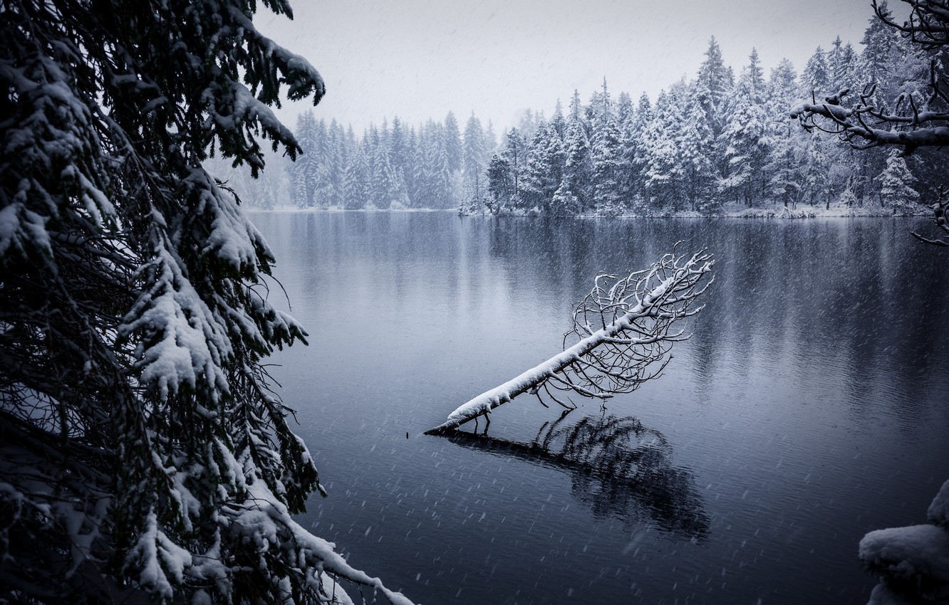 Snowy Lake Wallpapers