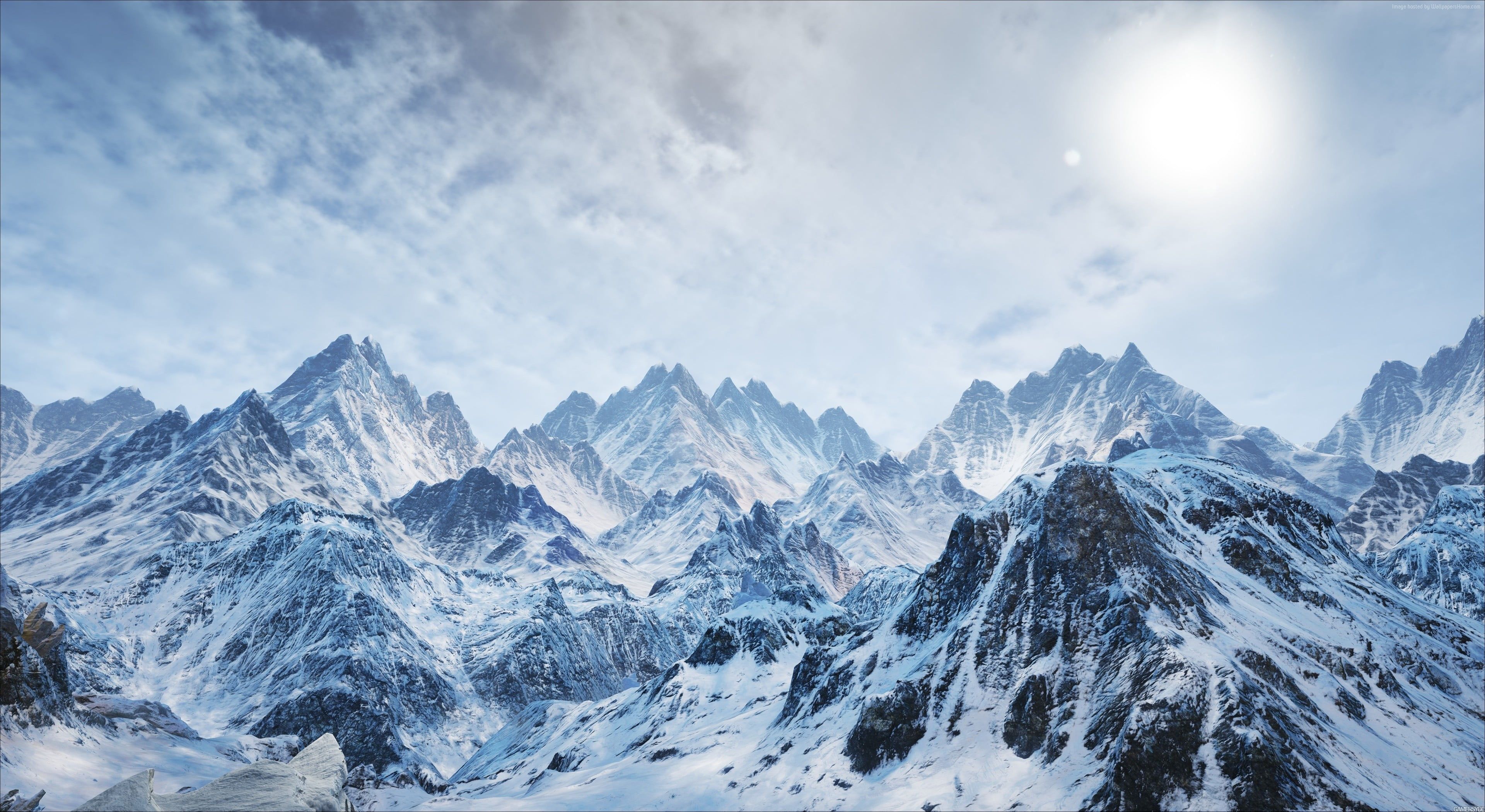 Snowy Mountains Wallpapers