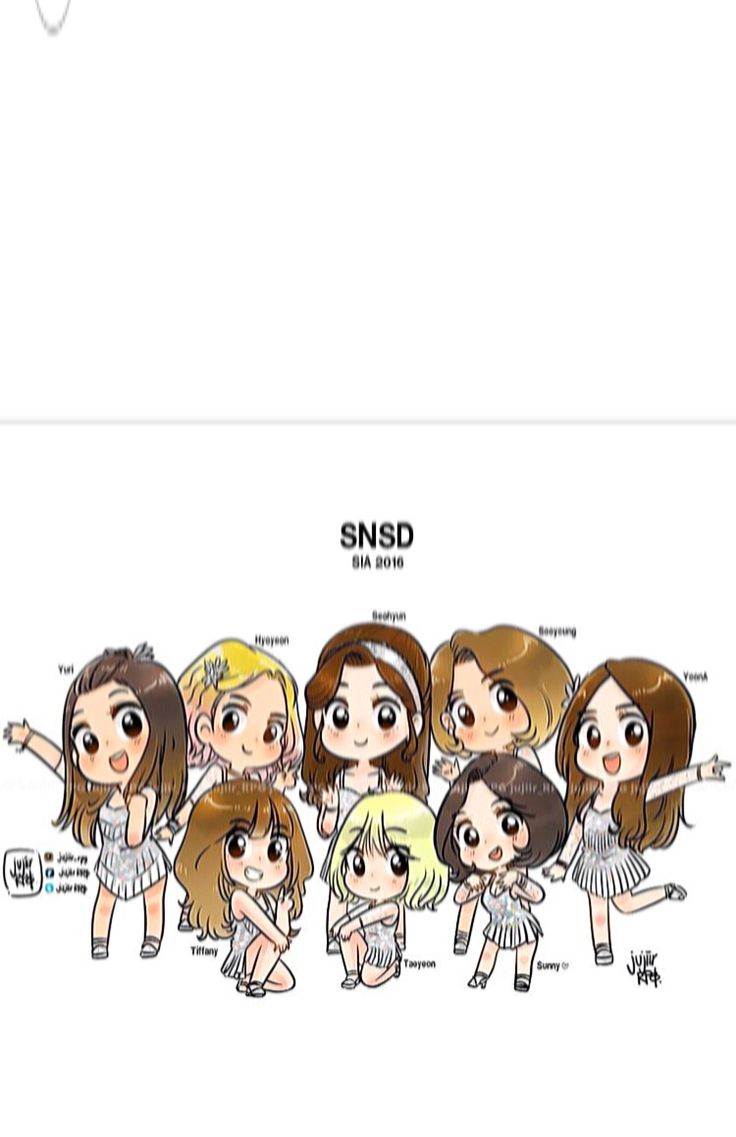 Snsd Chibis Wallpapers