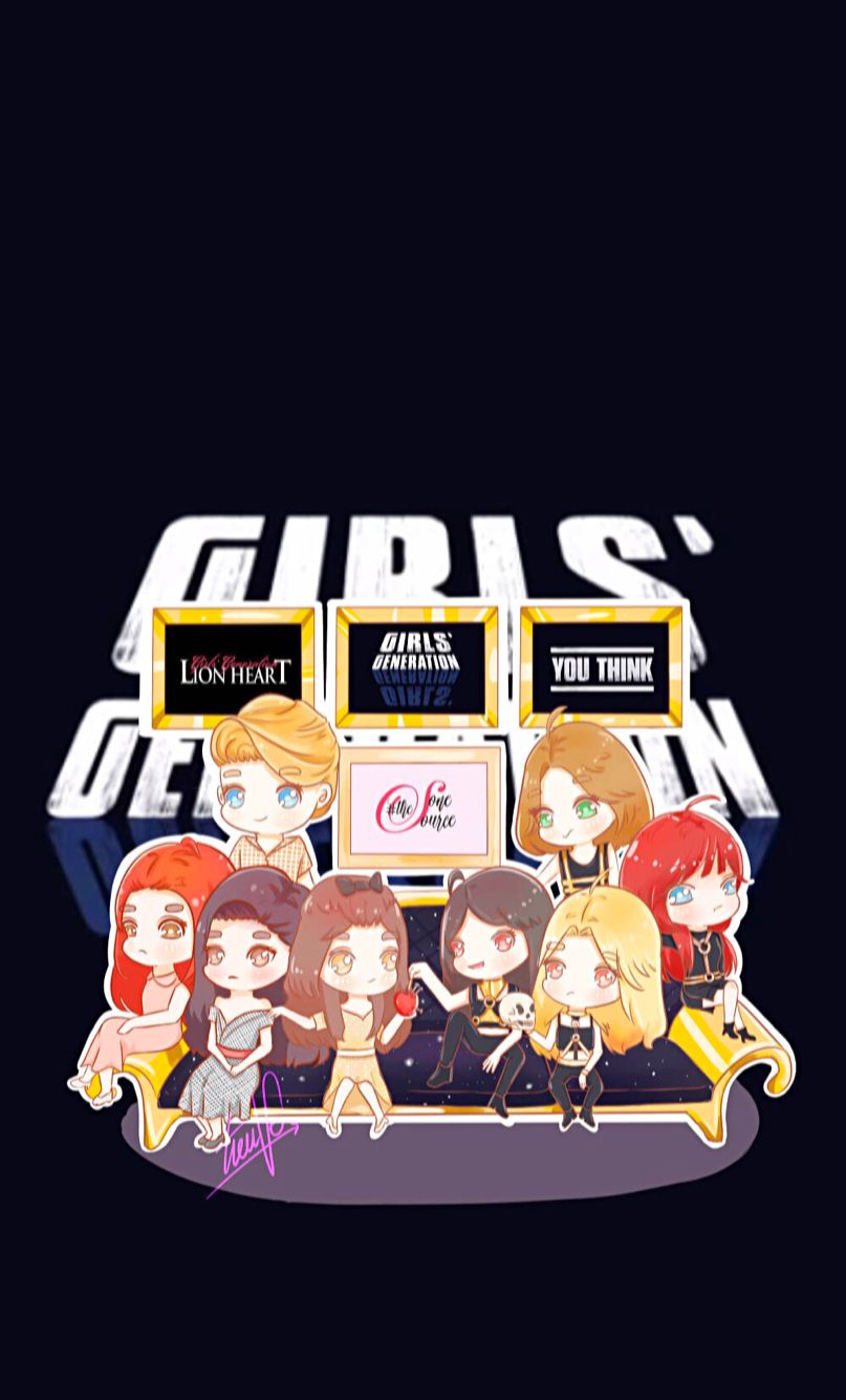 Snsd Chibis Wallpapers