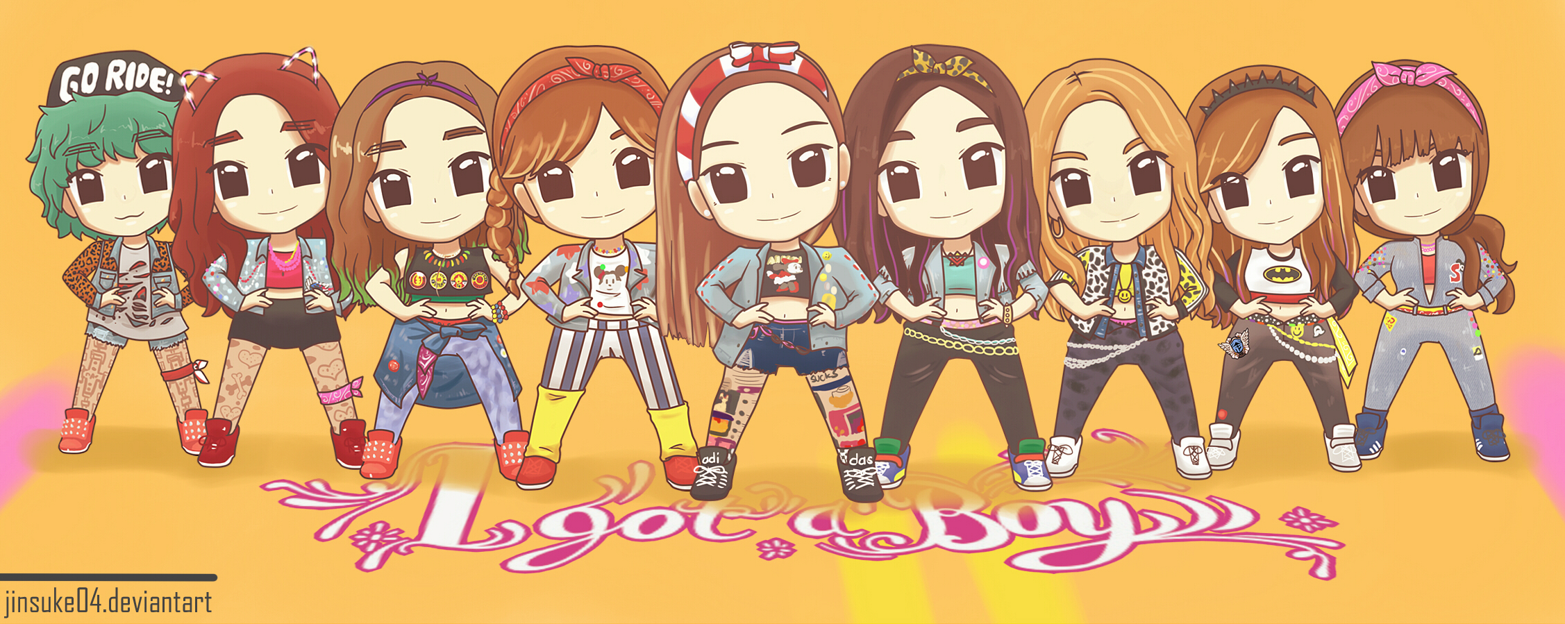 Snsd Chibis Wallpapers