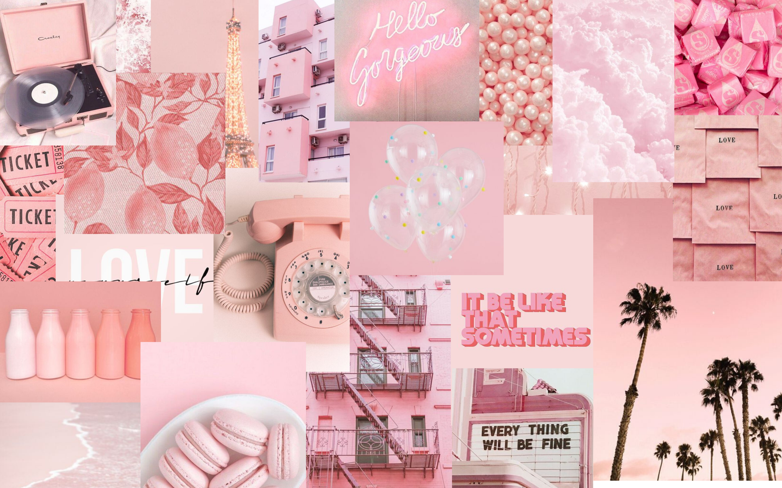 Soft Pastel Pink Aesthetic Wallpapers