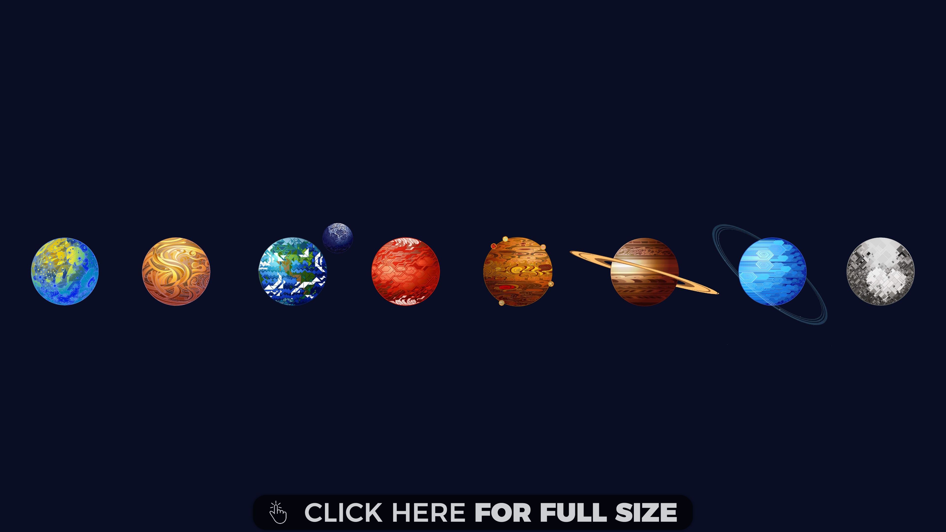 Solar System 4K Wallpapers