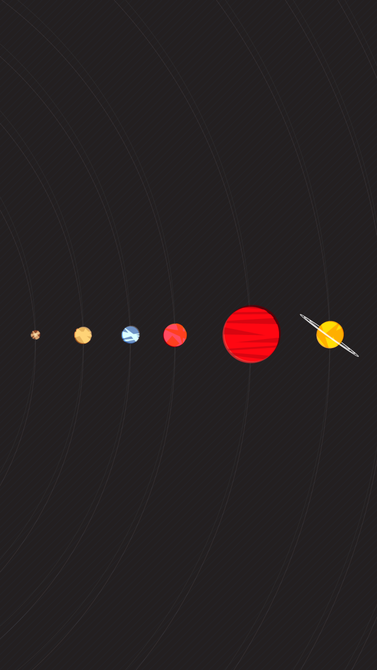 Solar System Phone Wallpapers