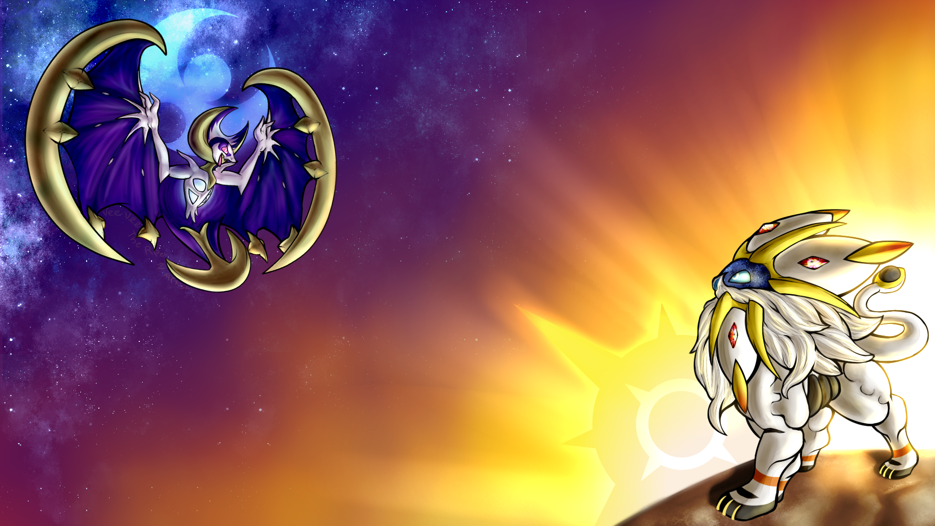 Solgaleo And Lunala Wallpapers