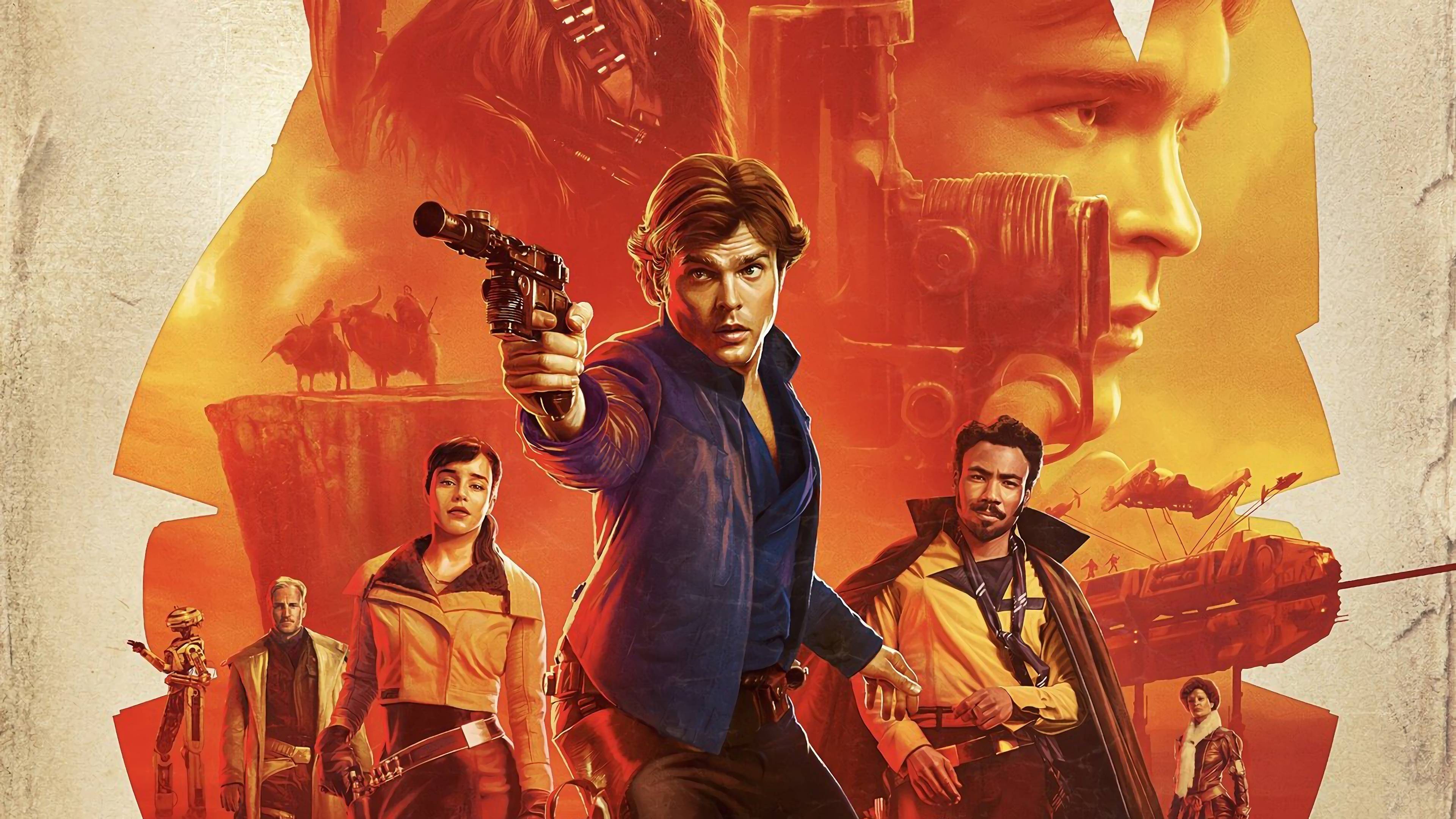 Solo A Star Wars Story Movie Poster 2018 Wallpapers