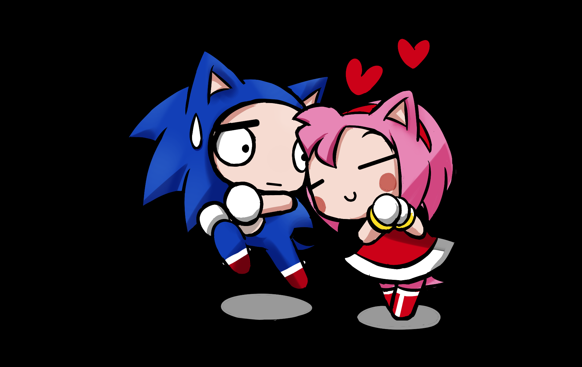 Sonic And Amy Pictures Wallpapers