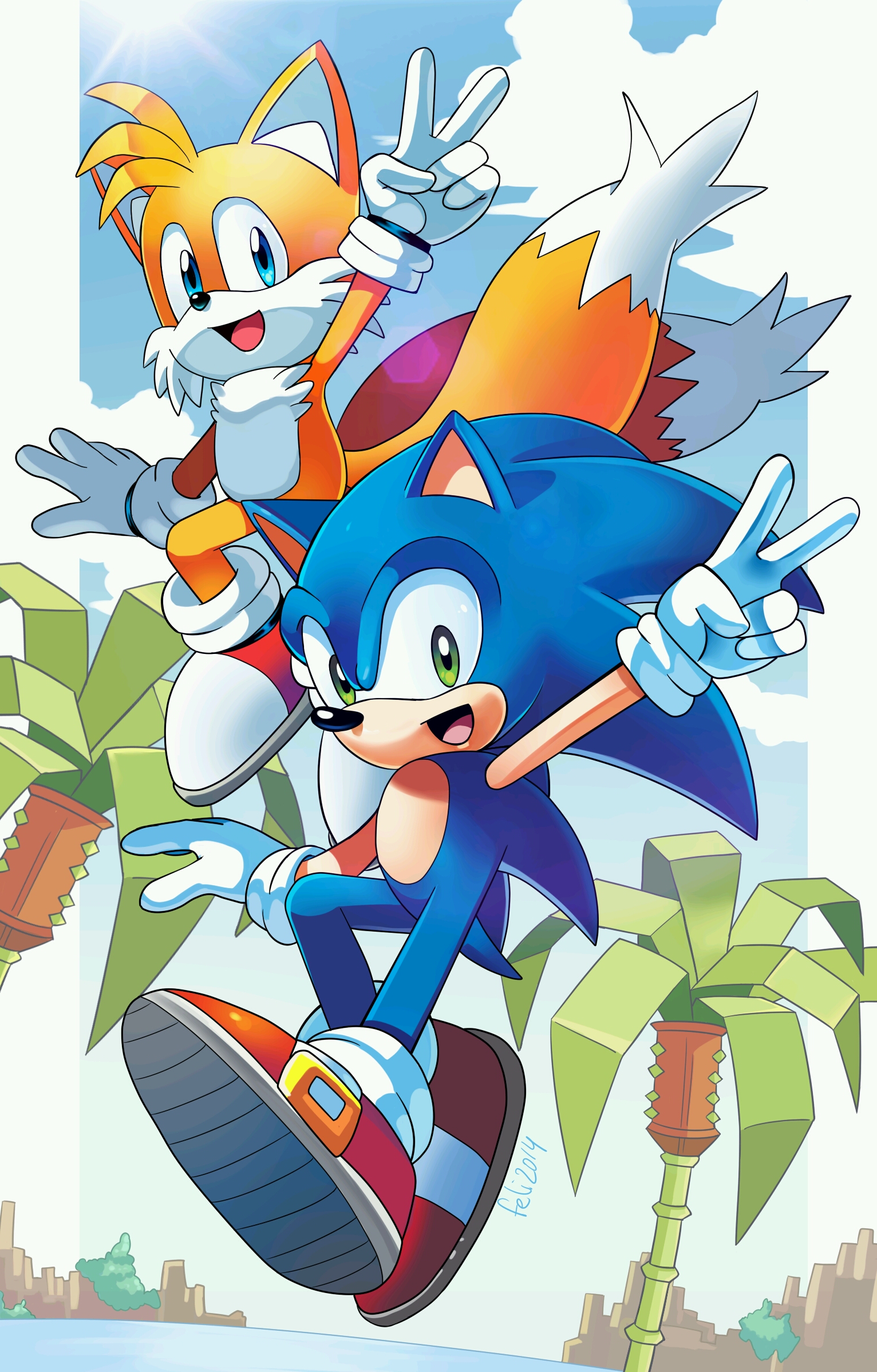 Sonic And Tails Wallpapers