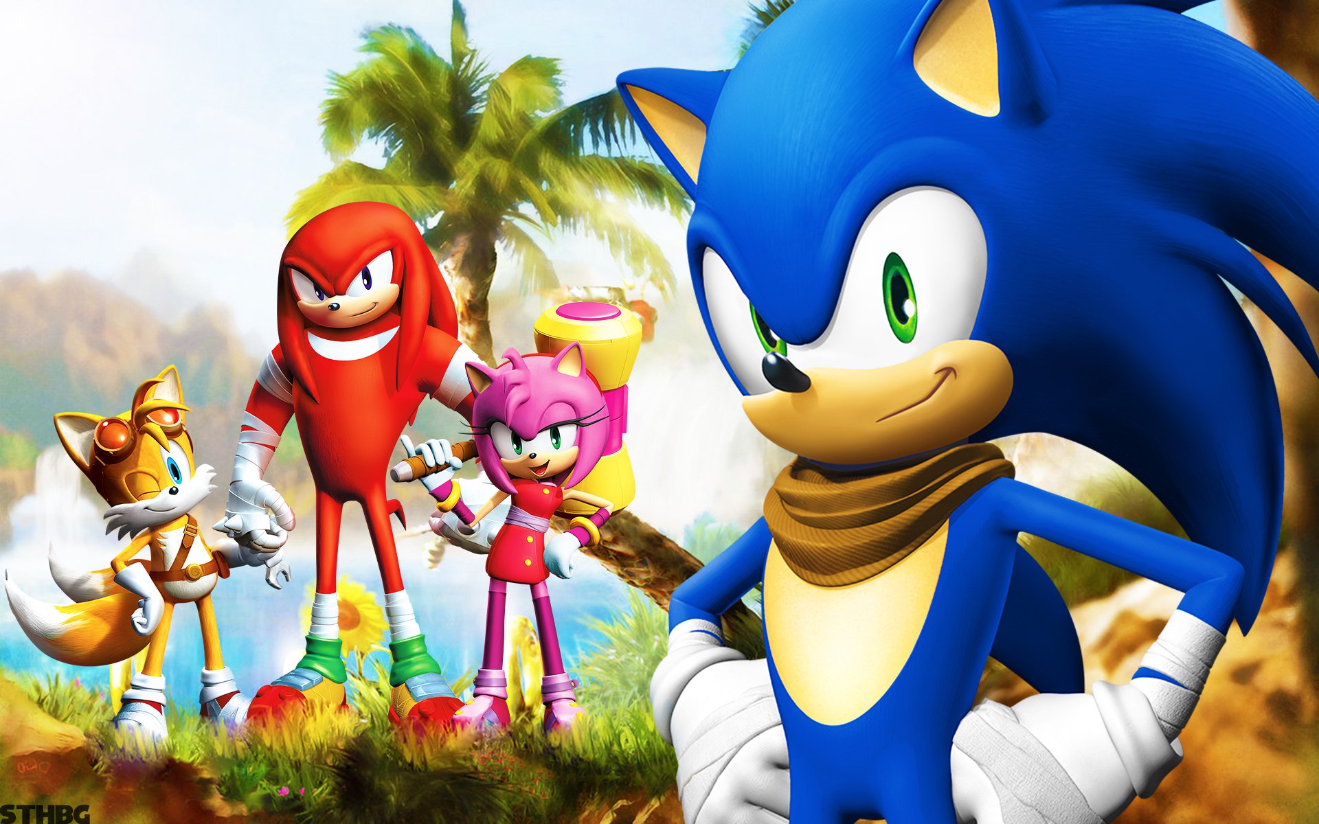 Sonic Boom Background