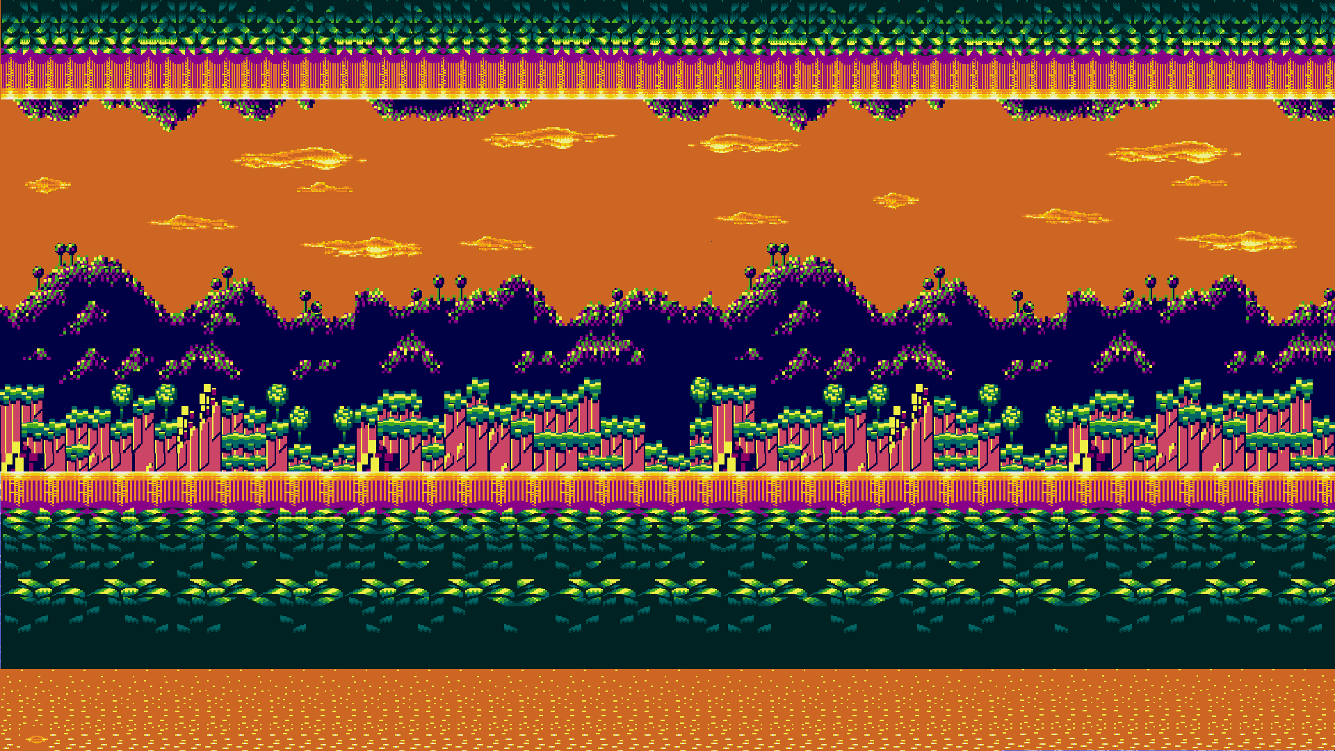 Sonic Cd Backgrounds