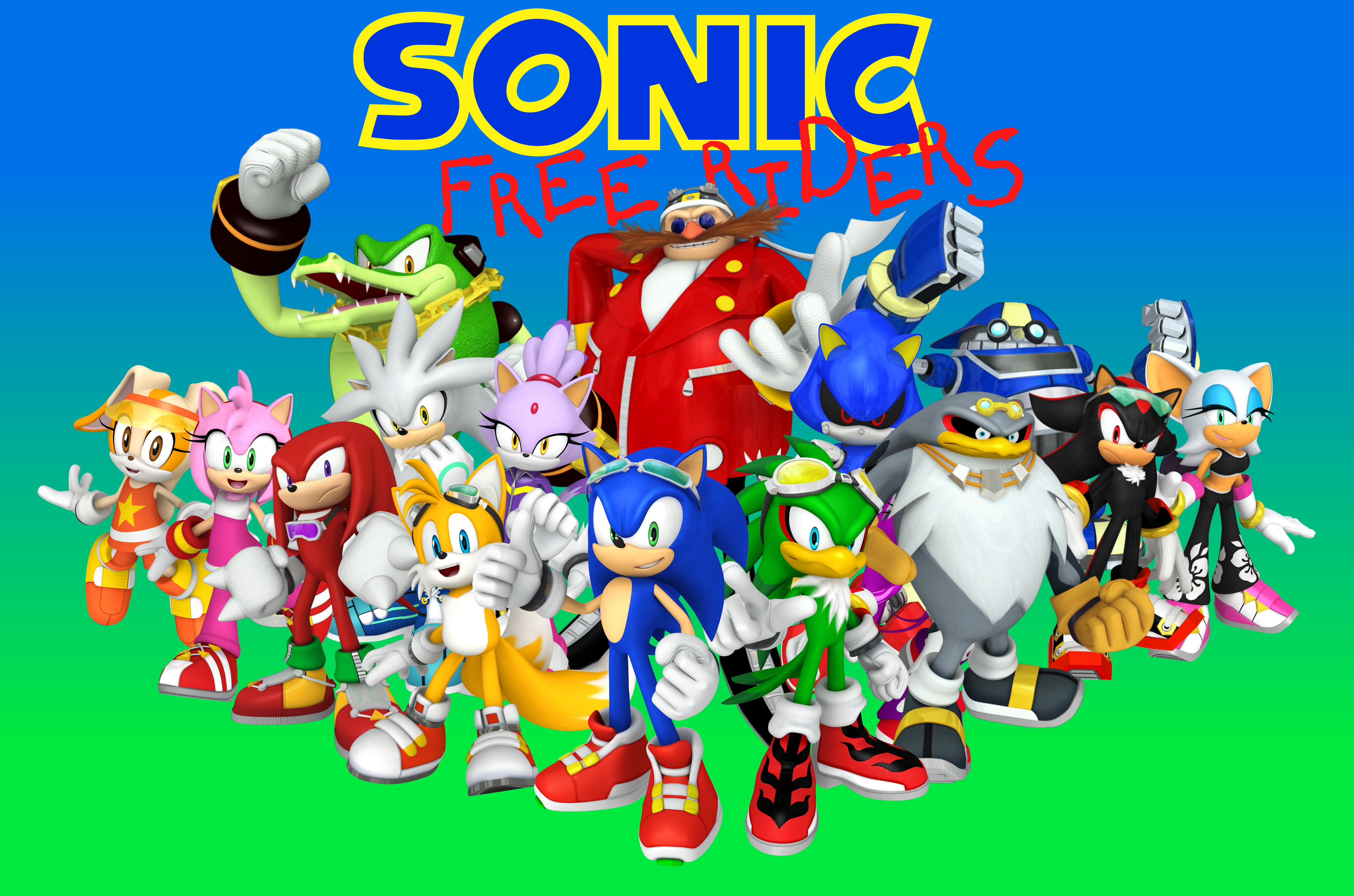 Sonic Characters Wallpapers