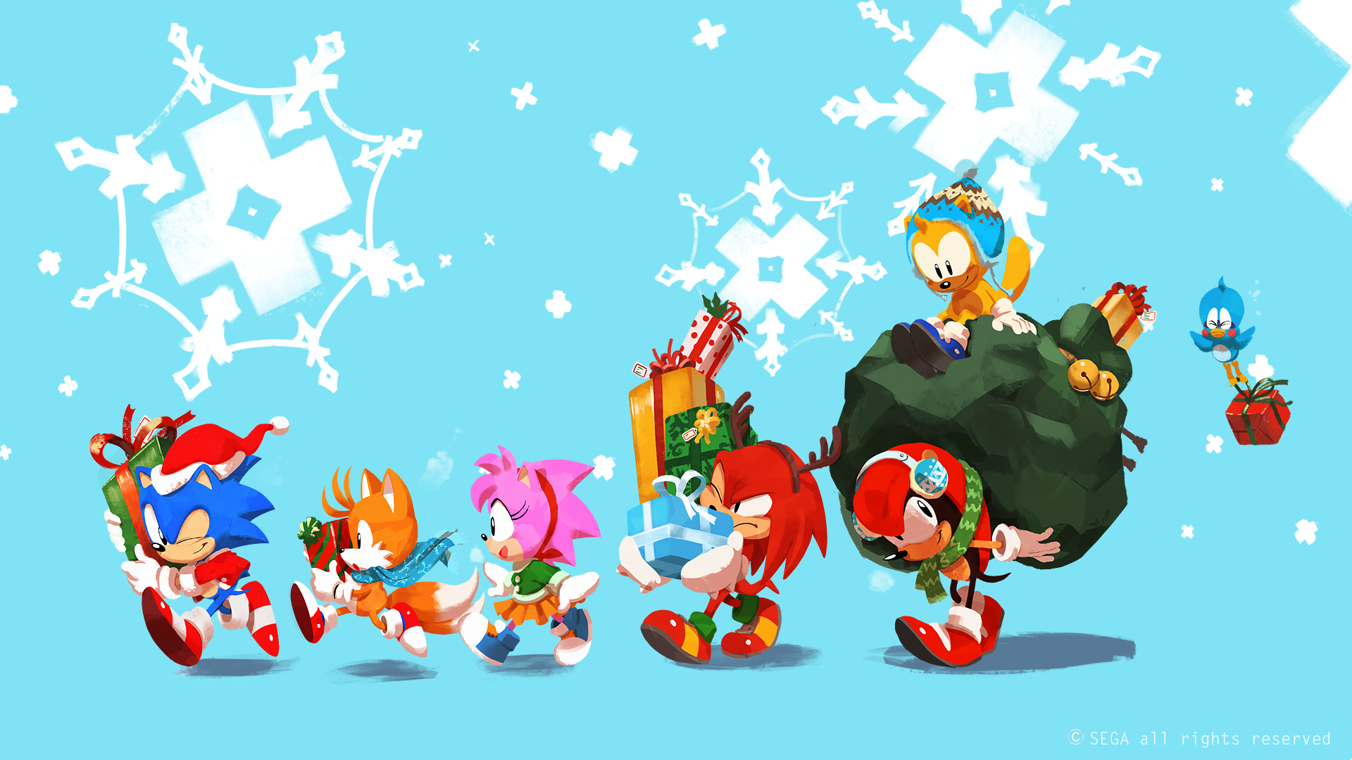 Sonic Christmas Wallpapers