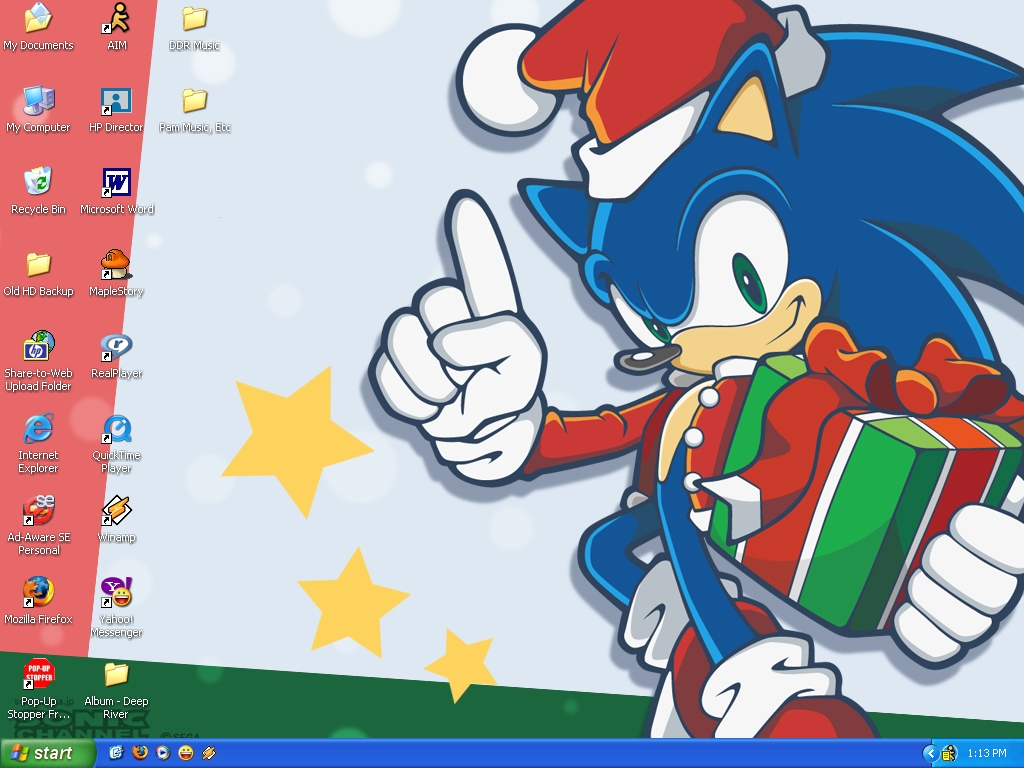 Sonic Christmas Wallpapers