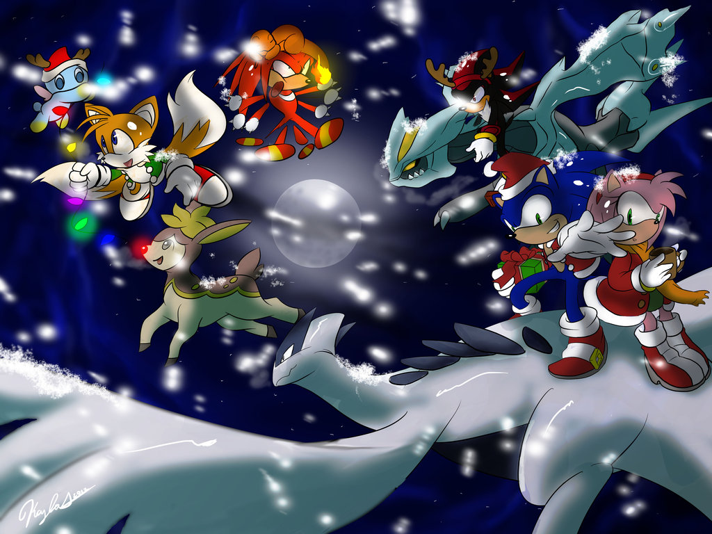 Sonic Christmas Wallpapers