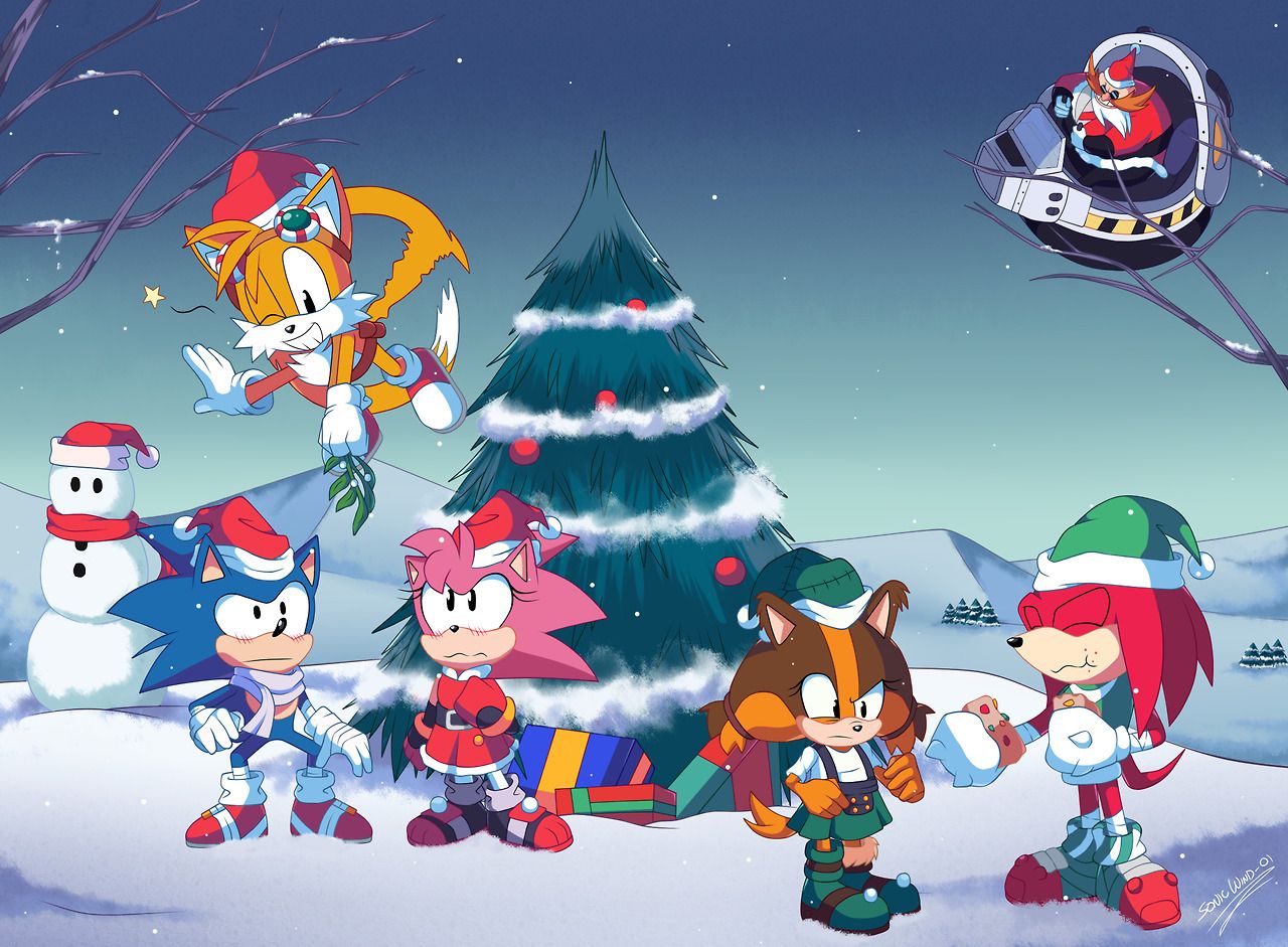 Sonic Christmas Wallpapers