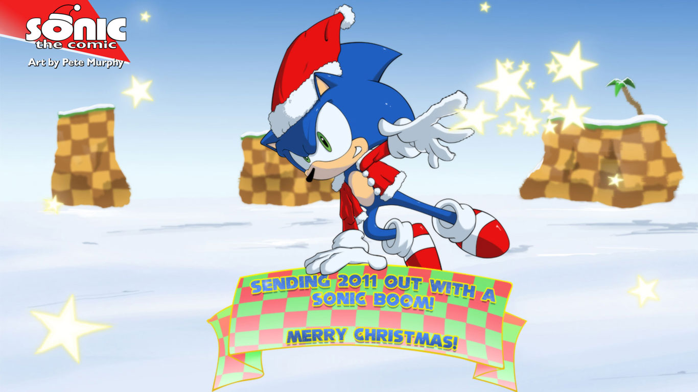 Sonic Christmas Wallpapers