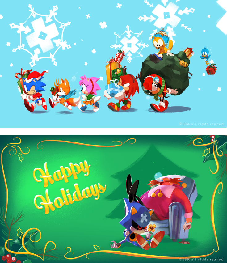 Sonic Christmas Wallpapers