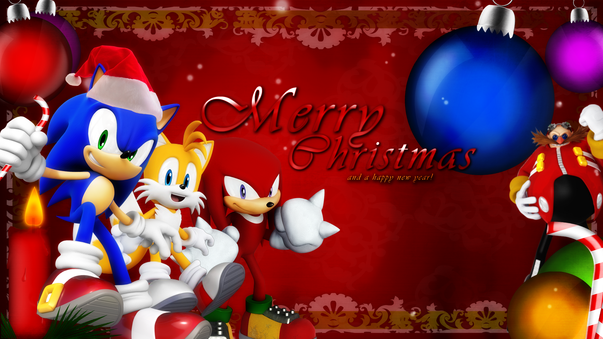 Sonic Christmas Wallpapers