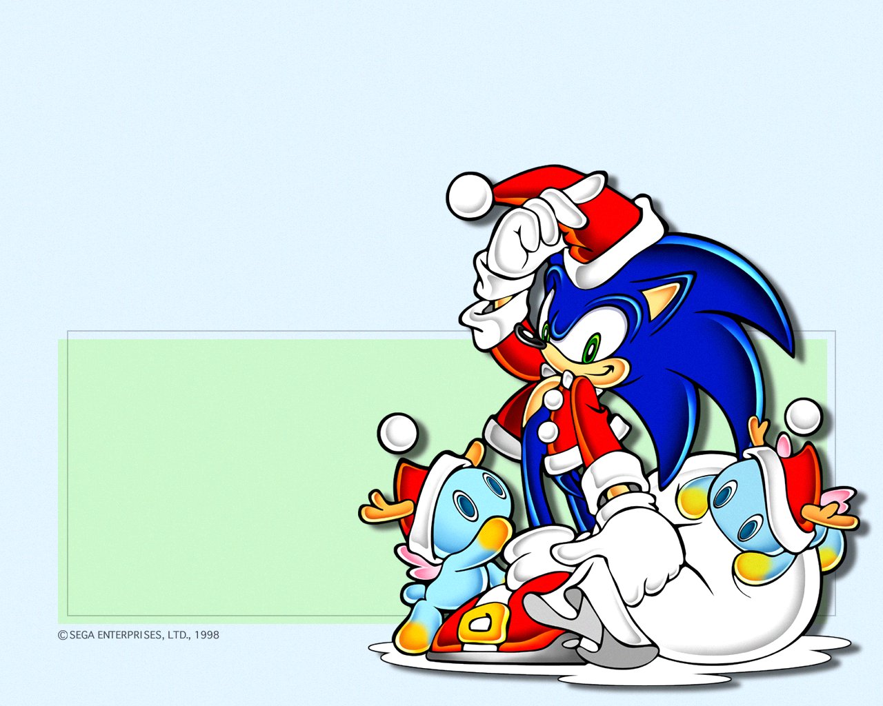 Sonic Christmas Wallpapers