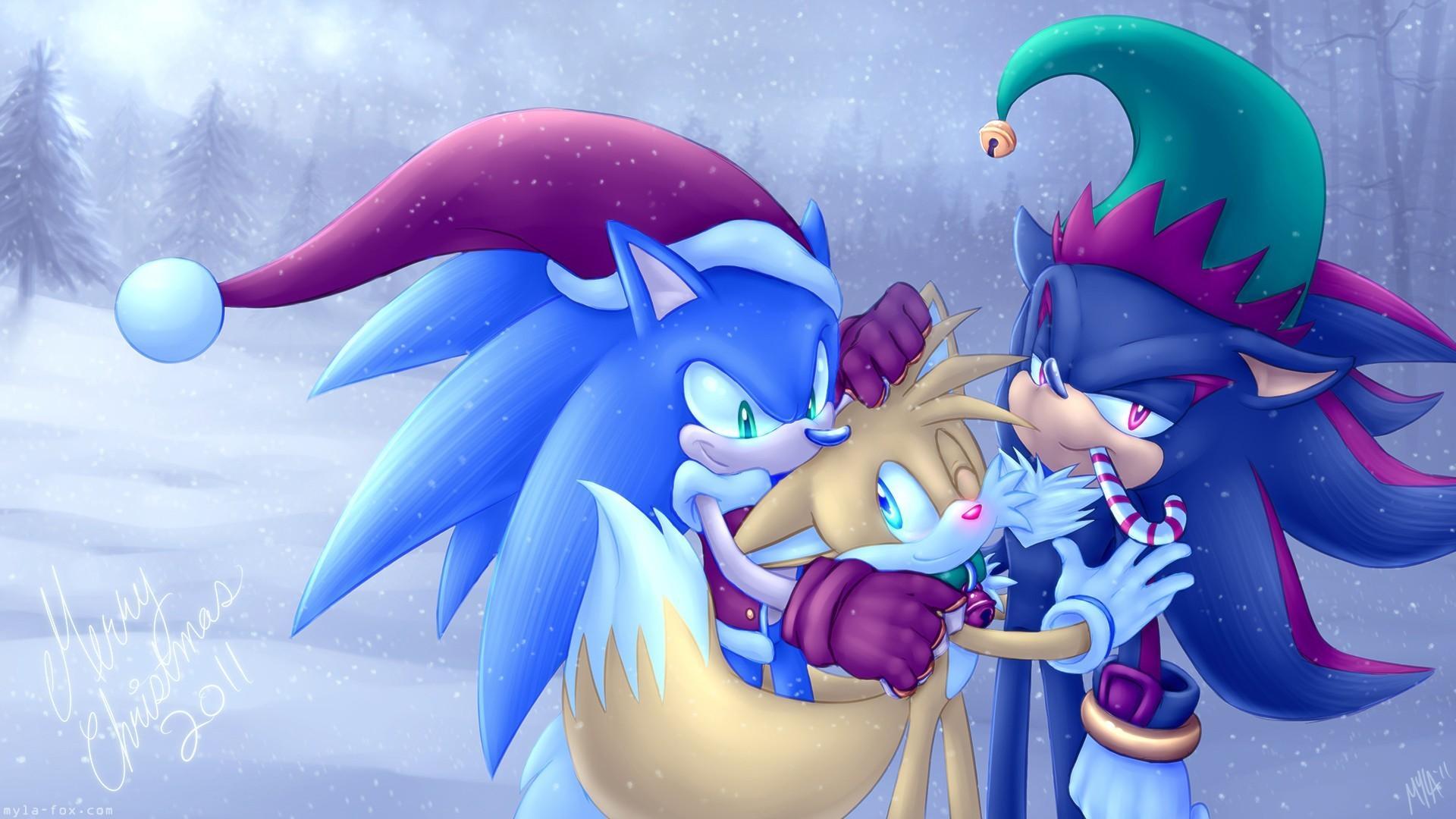 Sonic Christmas Wallpapers