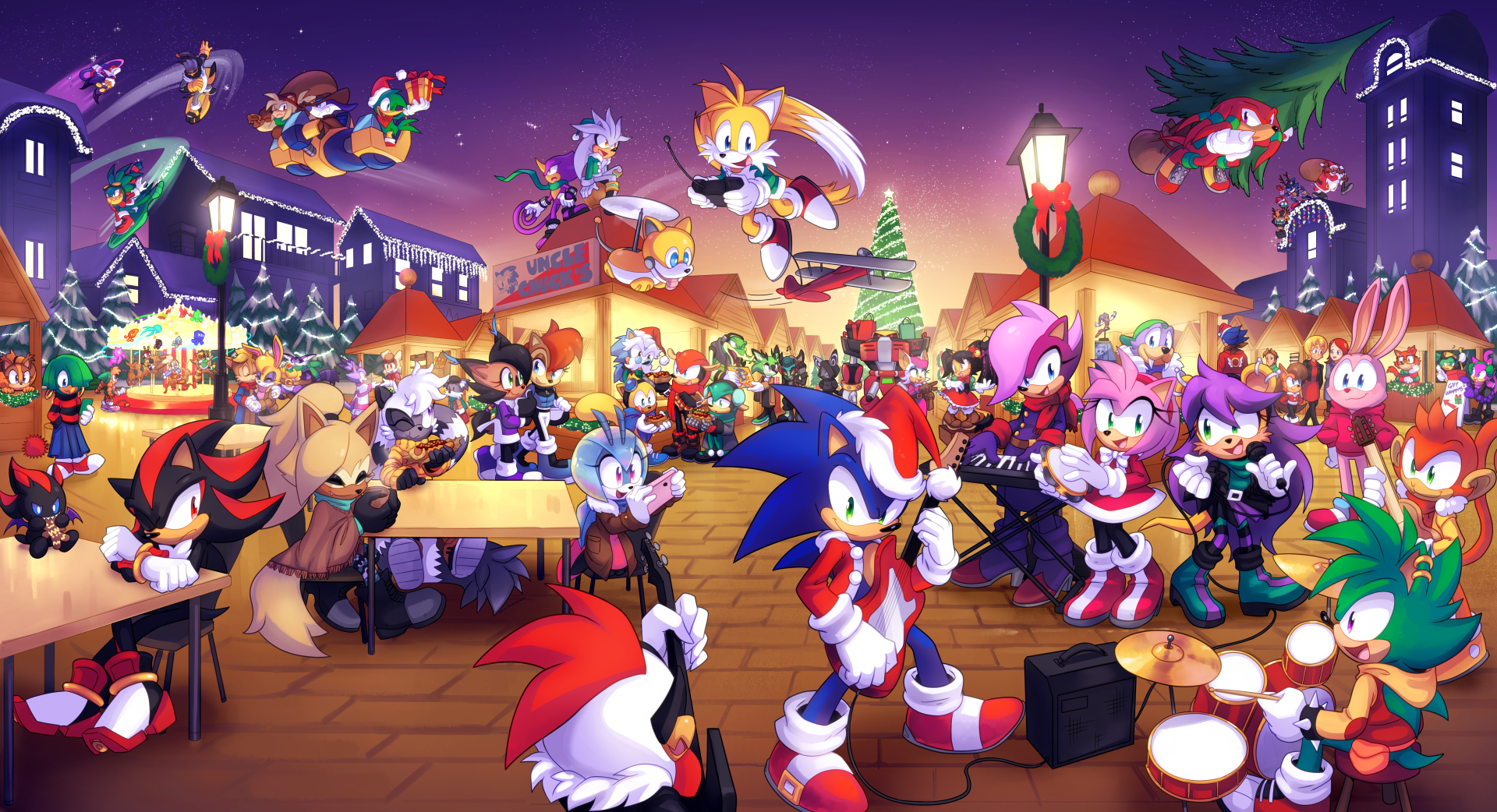 Sonic Christmas Wallpapers