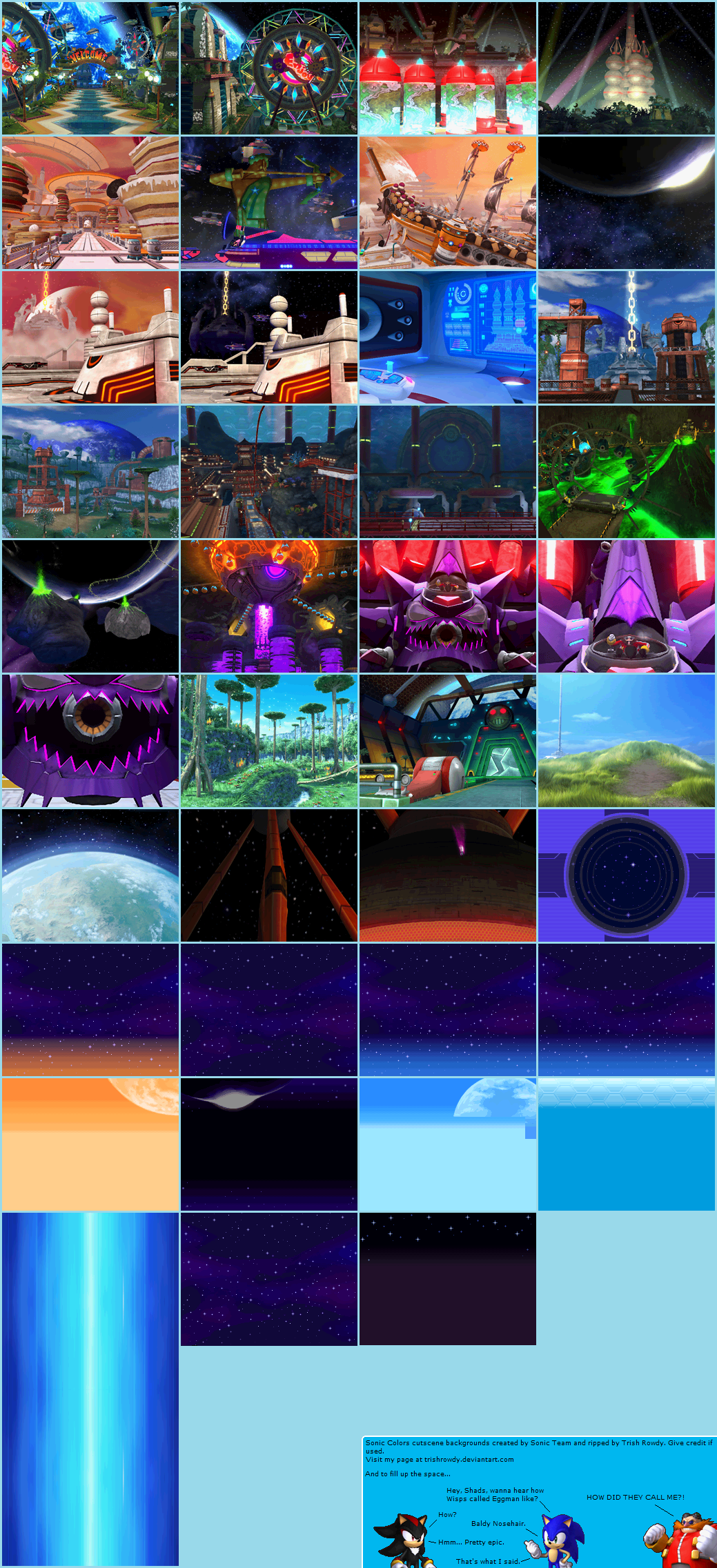 Sonic Colors Background