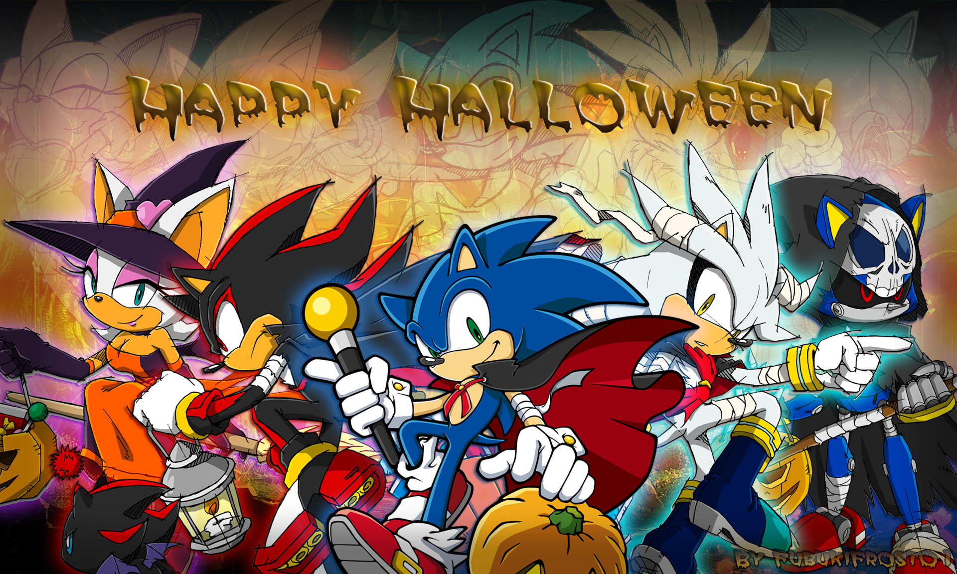 Sonic Halloween Wallpapers