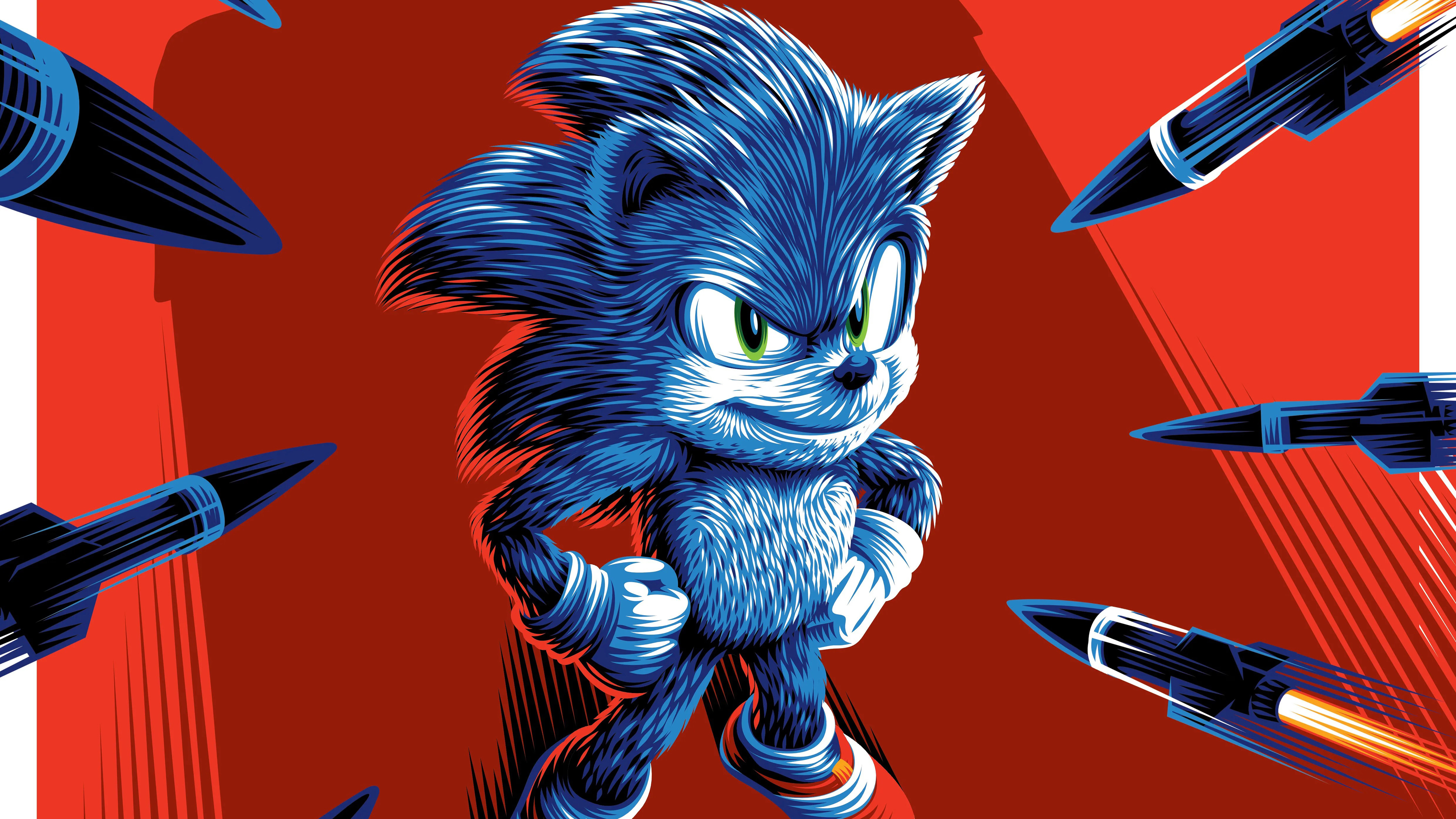 Sonic Hedgehog 8K Wallpapers