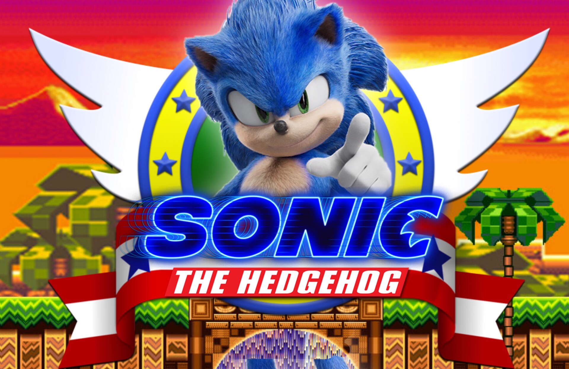 Sonic Movie Background