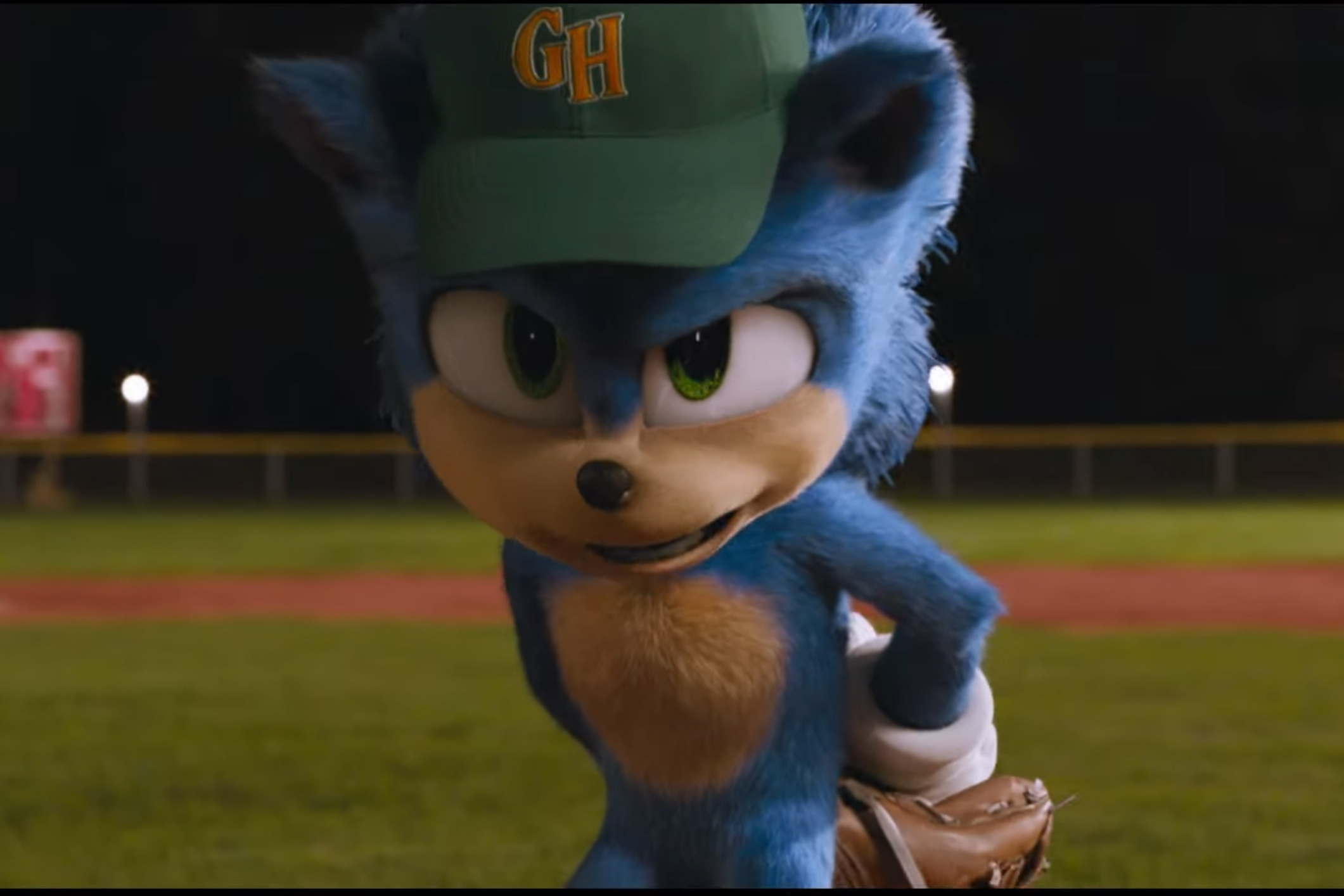 Sonic Playing Baseball Wallpapers