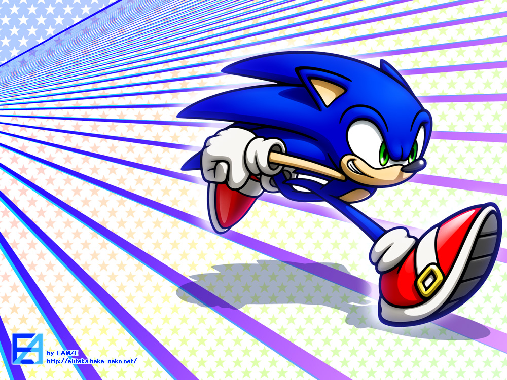 Sonic Running Pictures Wallpapers