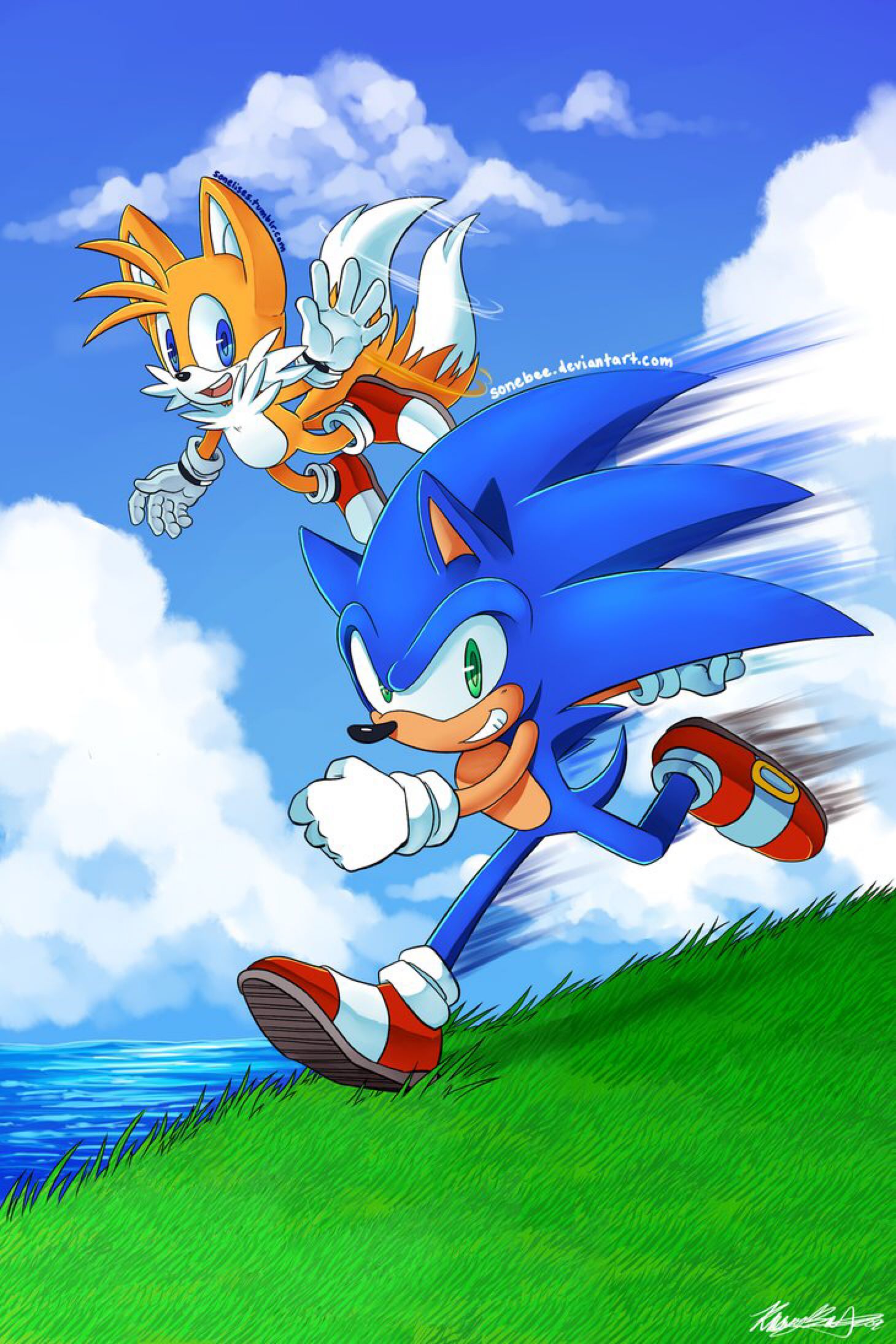 Sonic Running Pictures Wallpapers