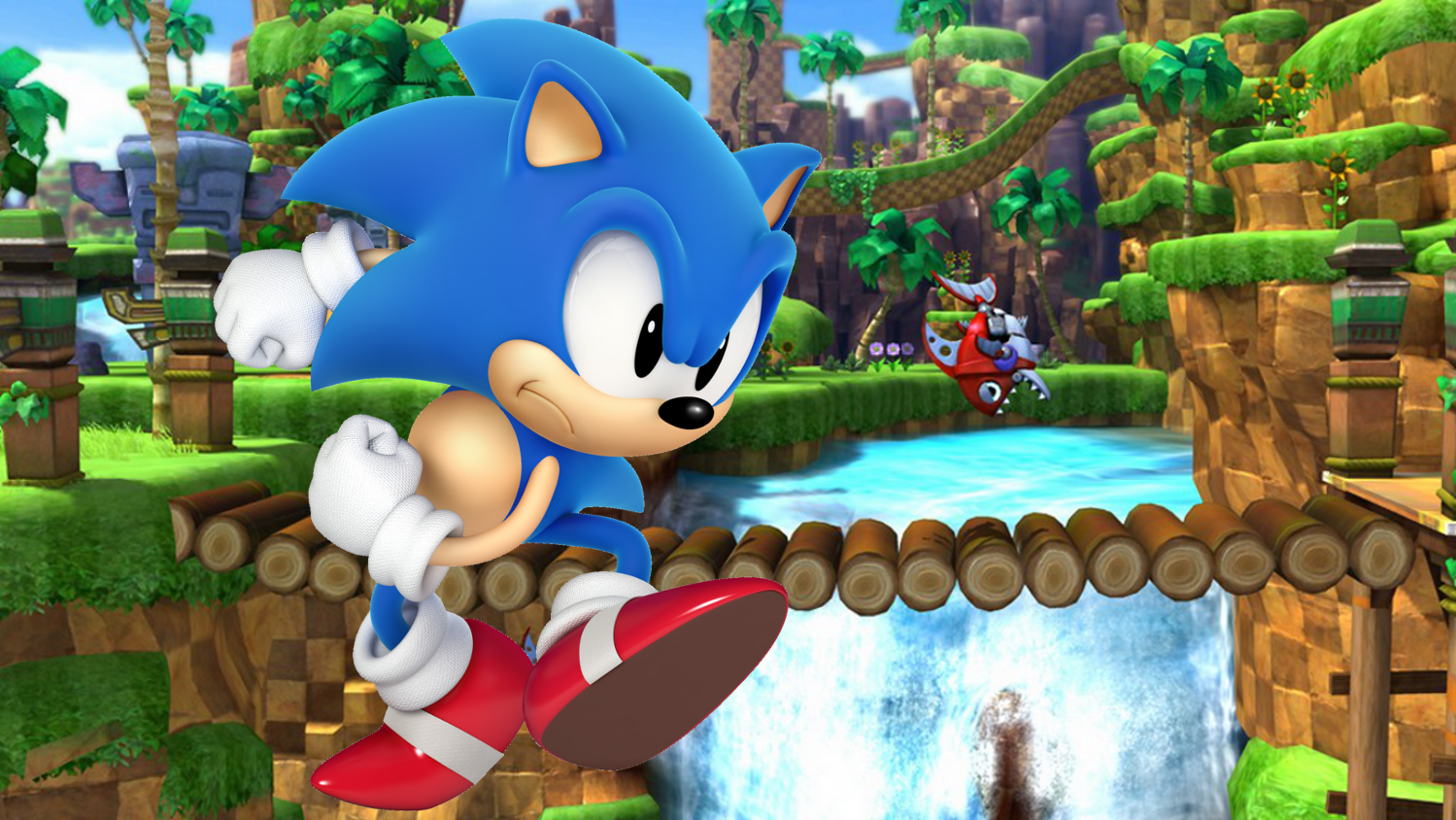 Sonic Running Pictures Wallpapers