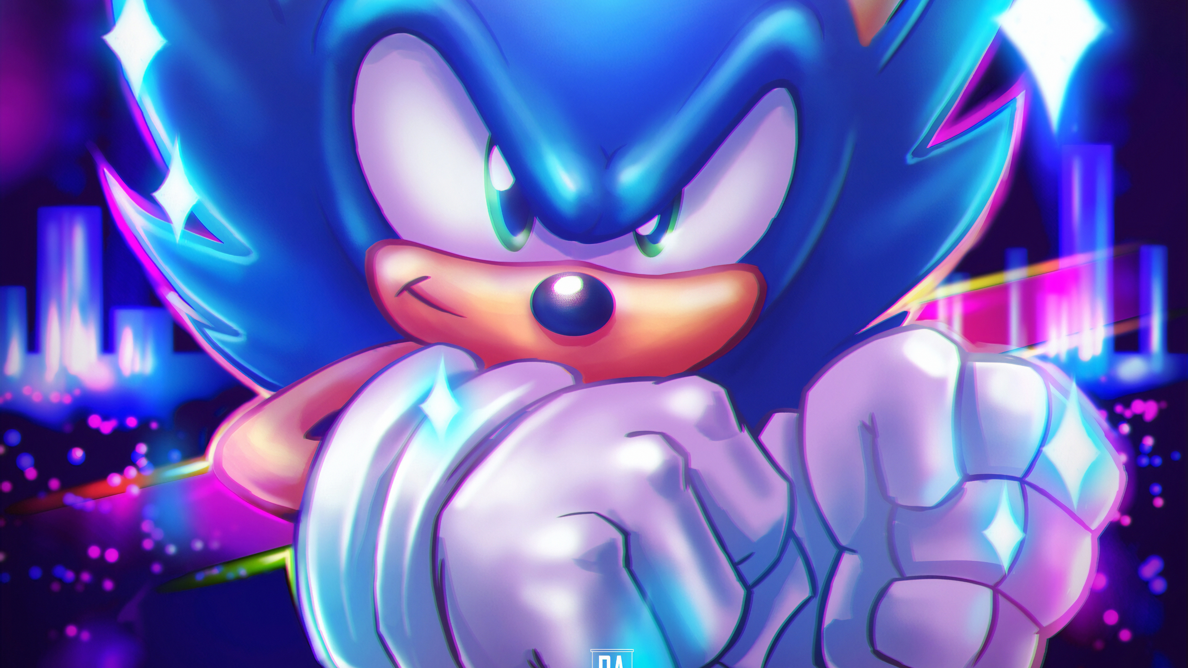 Sonic The Hedgehog Artwork Wallpapers