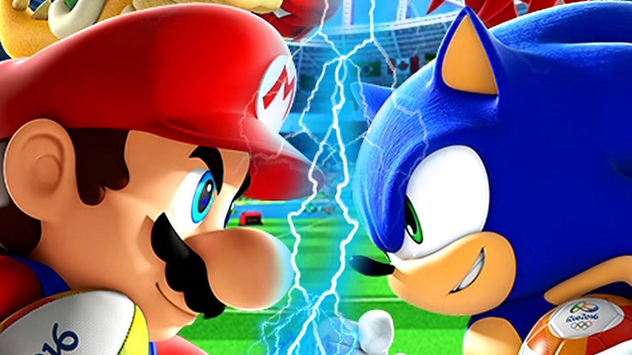 Sonic Vs Mario Wallpapers