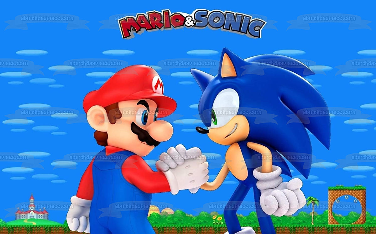 Sonic Vs Mario Wallpapers