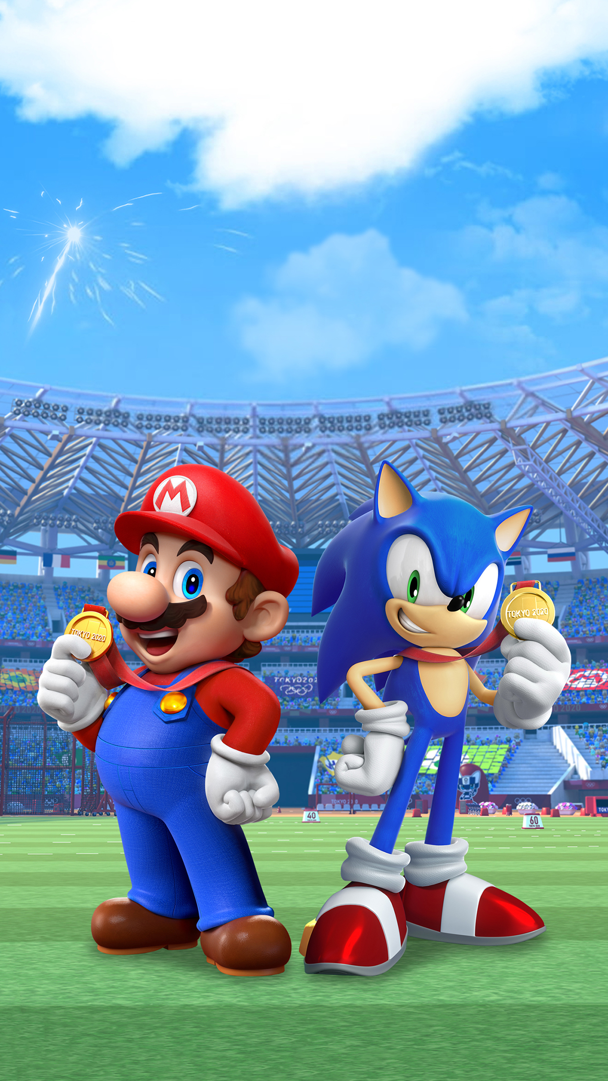 Sonic Vs Mario Wallpapers