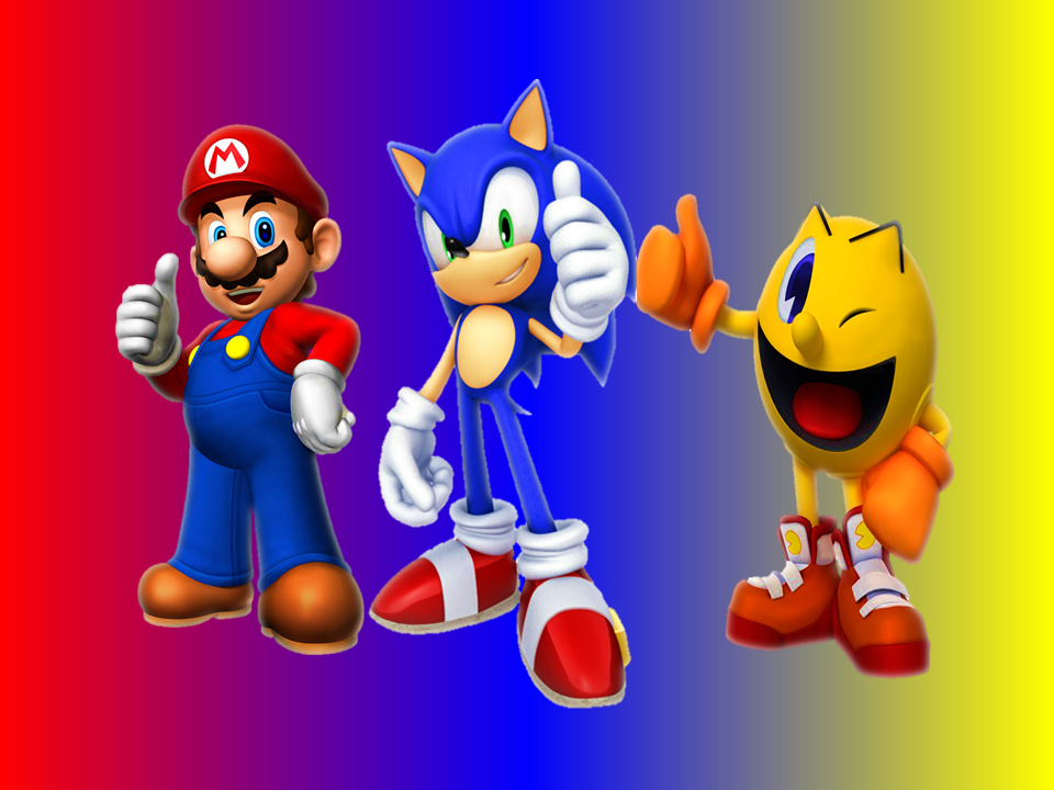 Sonic Vs Mario Wallpapers