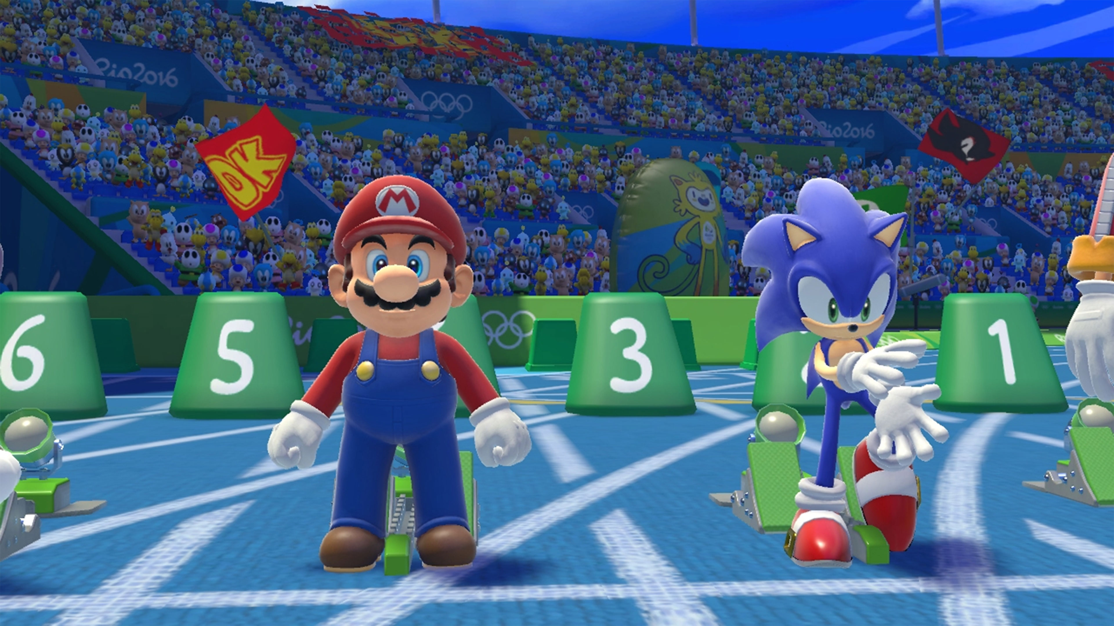 Sonic Vs Mario Wallpapers