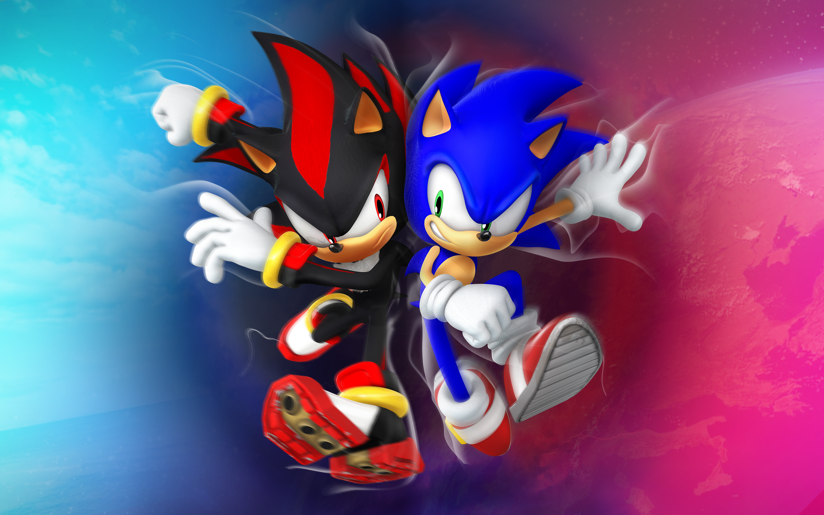 Sonic Vs Shadow Wallpapers