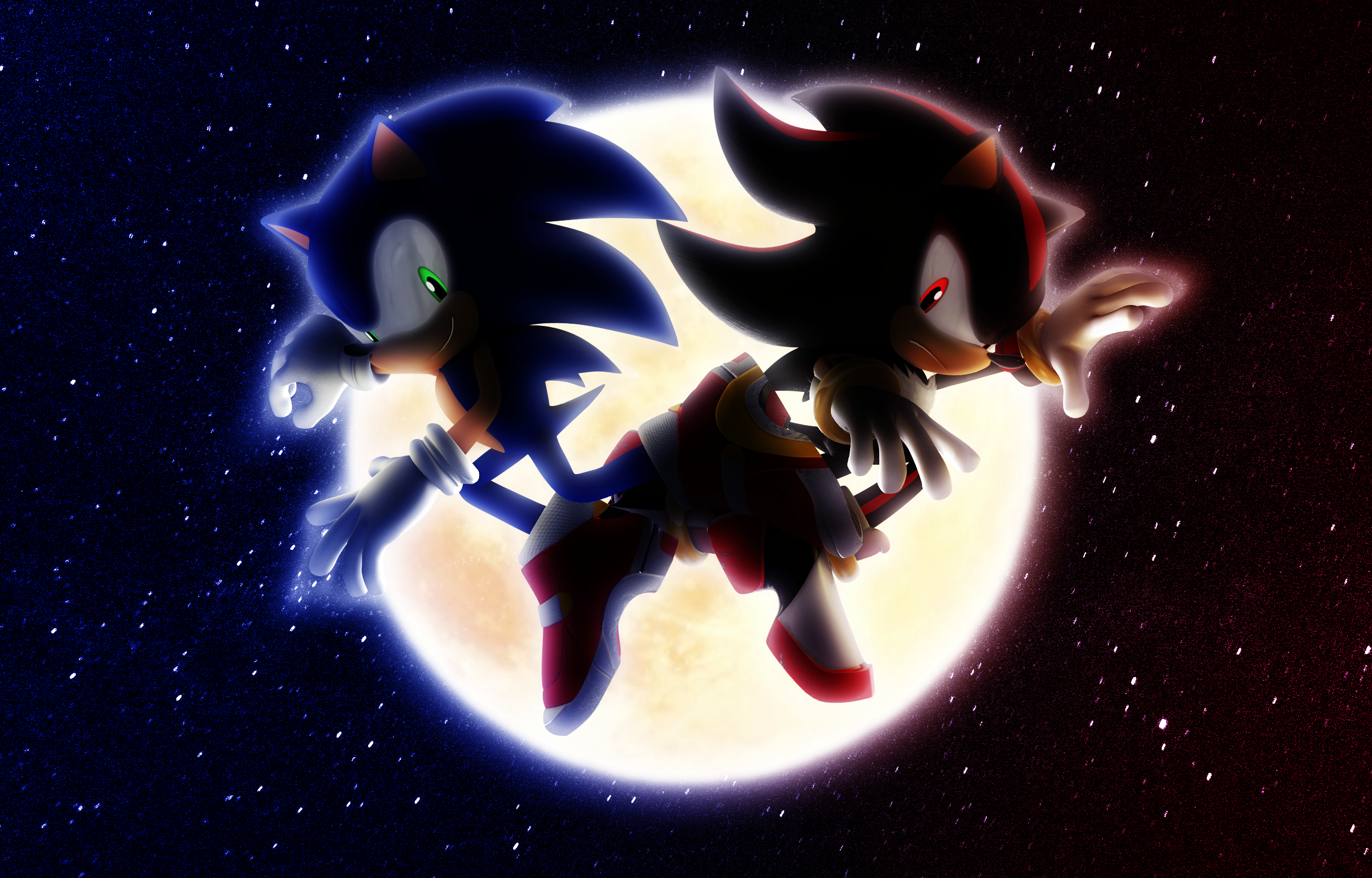 Sonic Vs Shadow Wallpapers