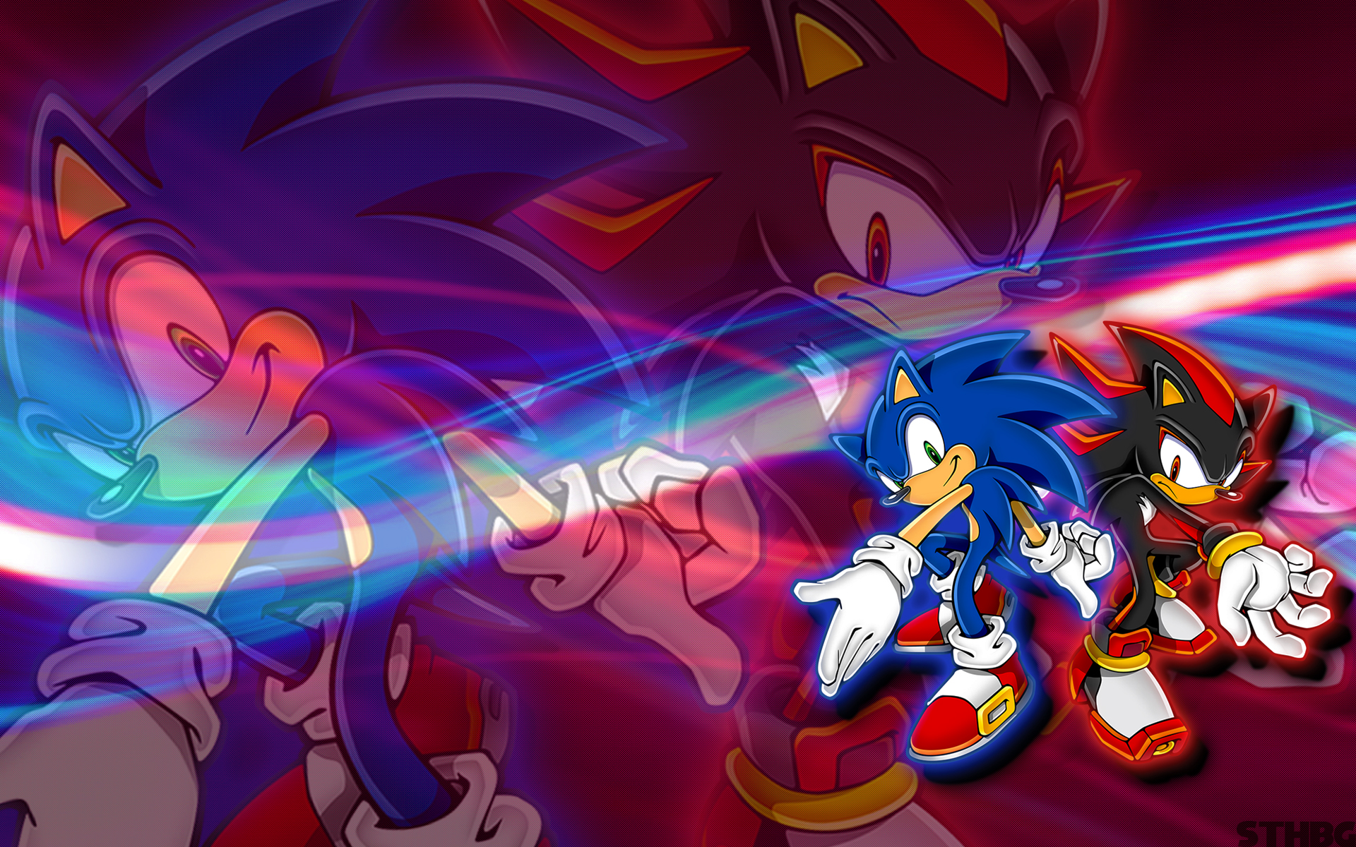 Sonic Vs Shadow Wallpapers